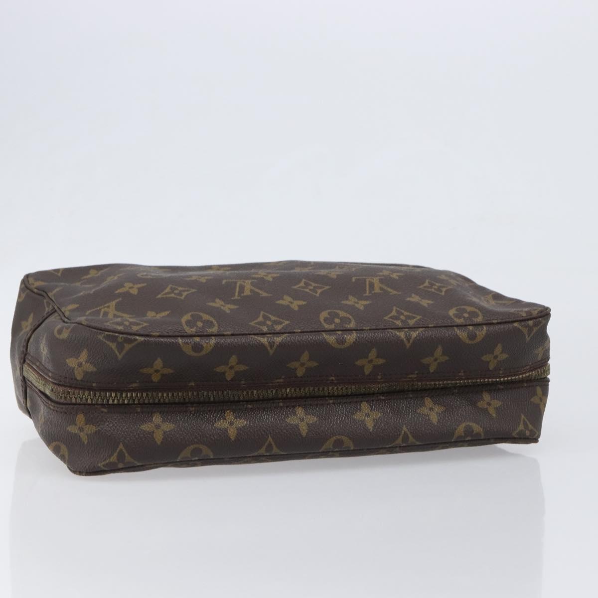 LOUIS VUITTON Monogram Trousse Toilette 28 Clutch Bag M47522 LV Auth 200829V