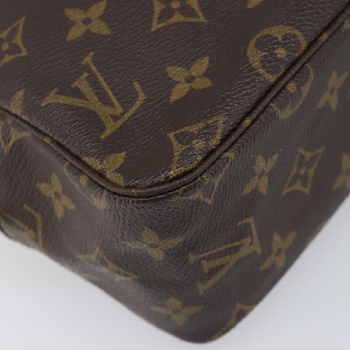 LOUIS VUITTON Monogram Trousse Toilette 28 Clutch Bag M47522 LV Auth 200829V