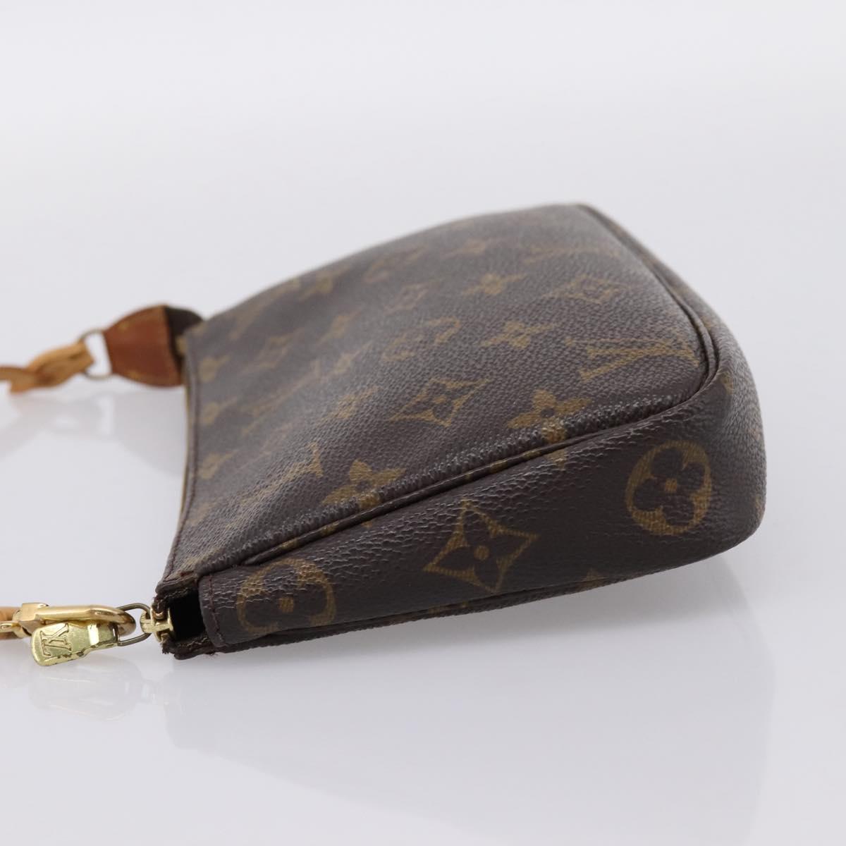 LOUIS VUITTON Monogram Pochette Accessoires Pouch M51980 LV Auth 200833