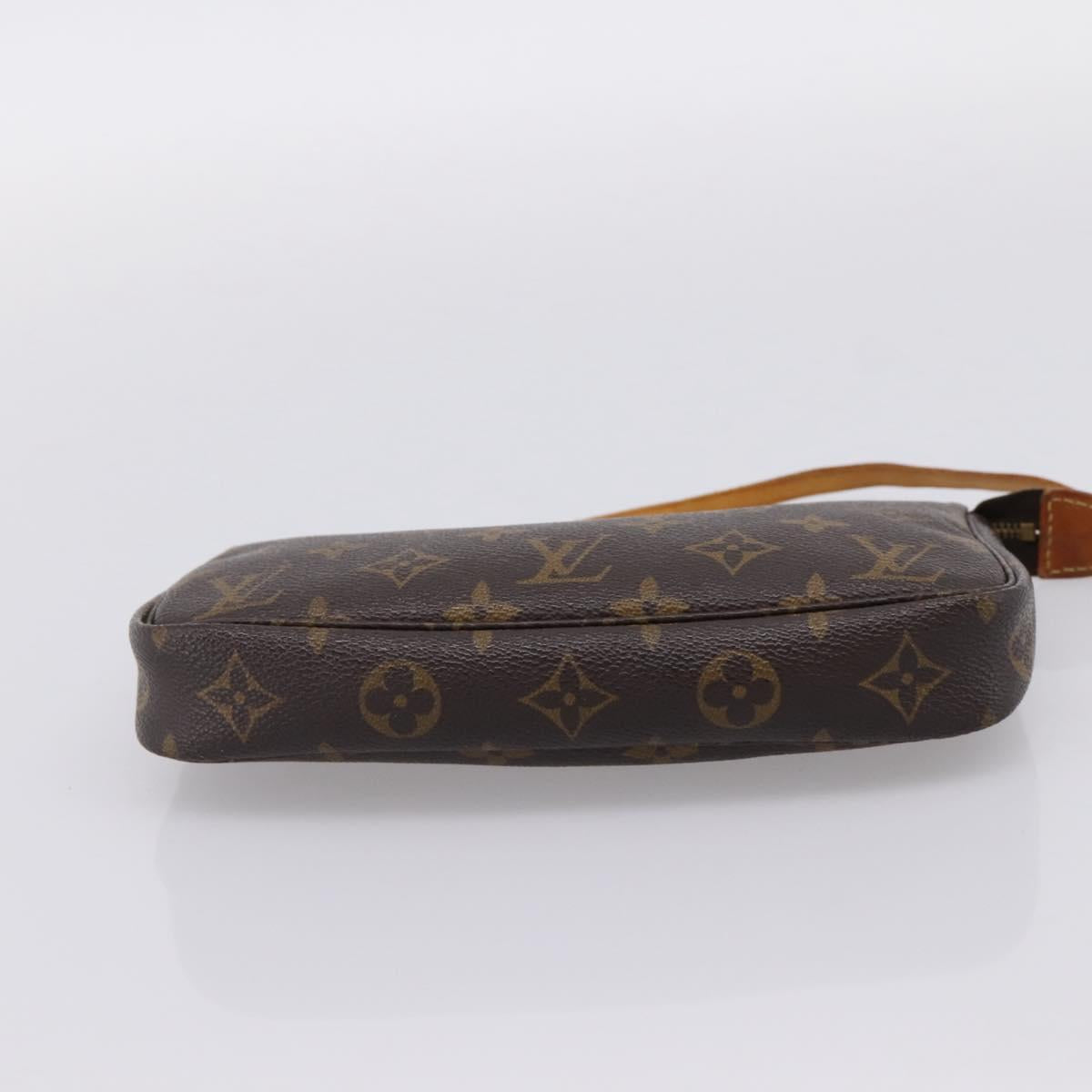 LOUIS VUITTON Monogram Pochette Accessoires Pouch M51980 LV Auth 200833
