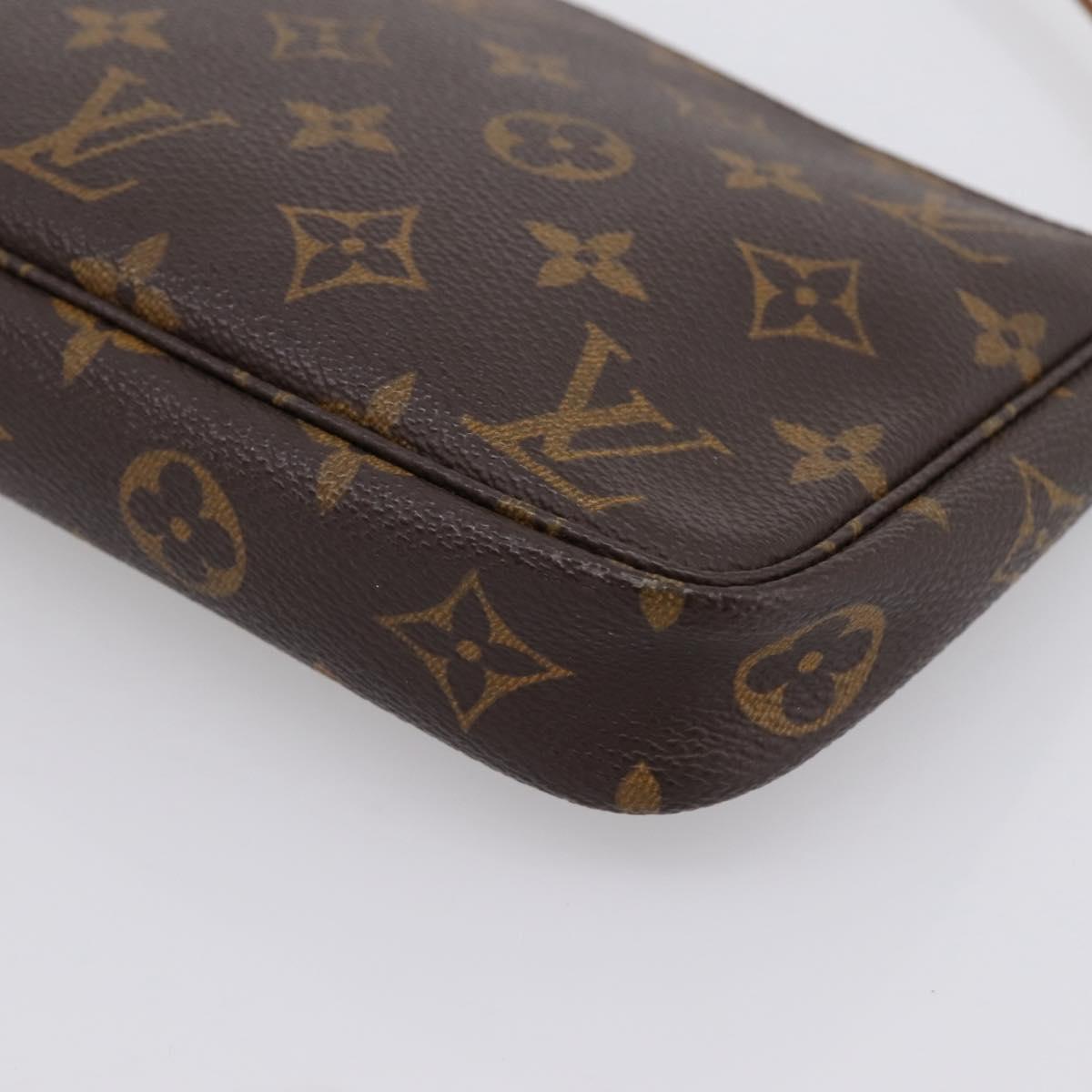 LOUIS VUITTON Monogram Pochette Accessoires Pouch M51980 LV Auth 200837
