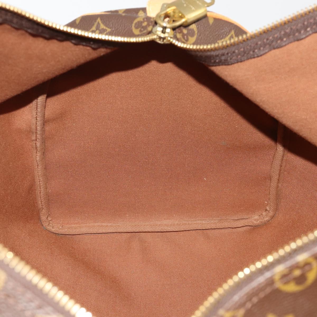 LOUIS VUITTON Monogram Keepall 50 Boston Bag M41426 LV Auth 200838V