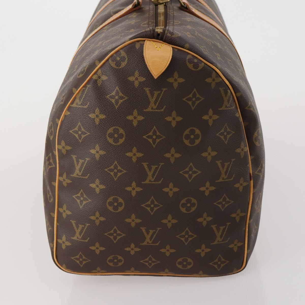 LOUIS VUITTON Monogram Keepall 50 Boston Bag M41426 LV Auth 200838V