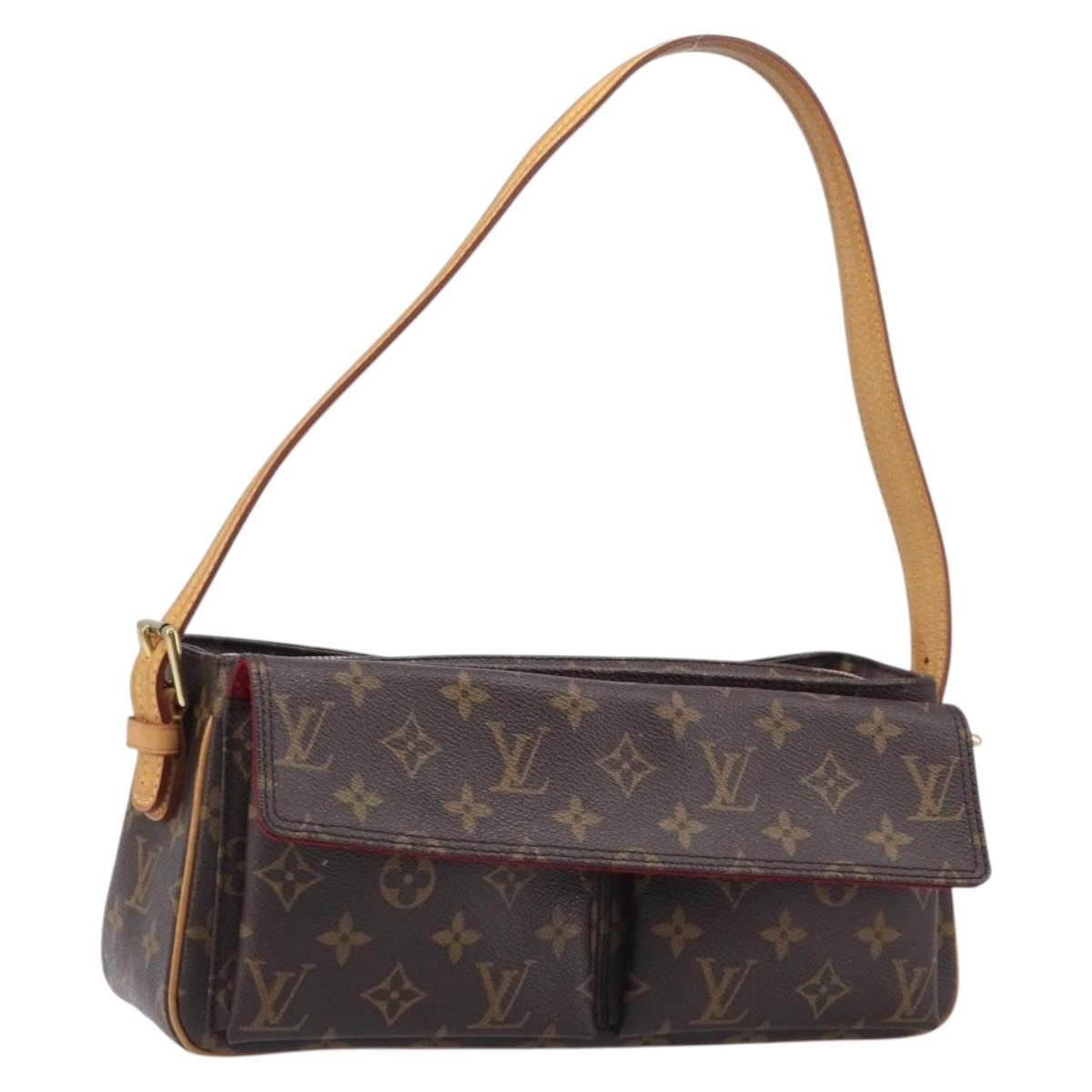 LOUIS VUITTON Monogram Viva Cite MM Shoulder Bag M51164 LV Auth 200839V