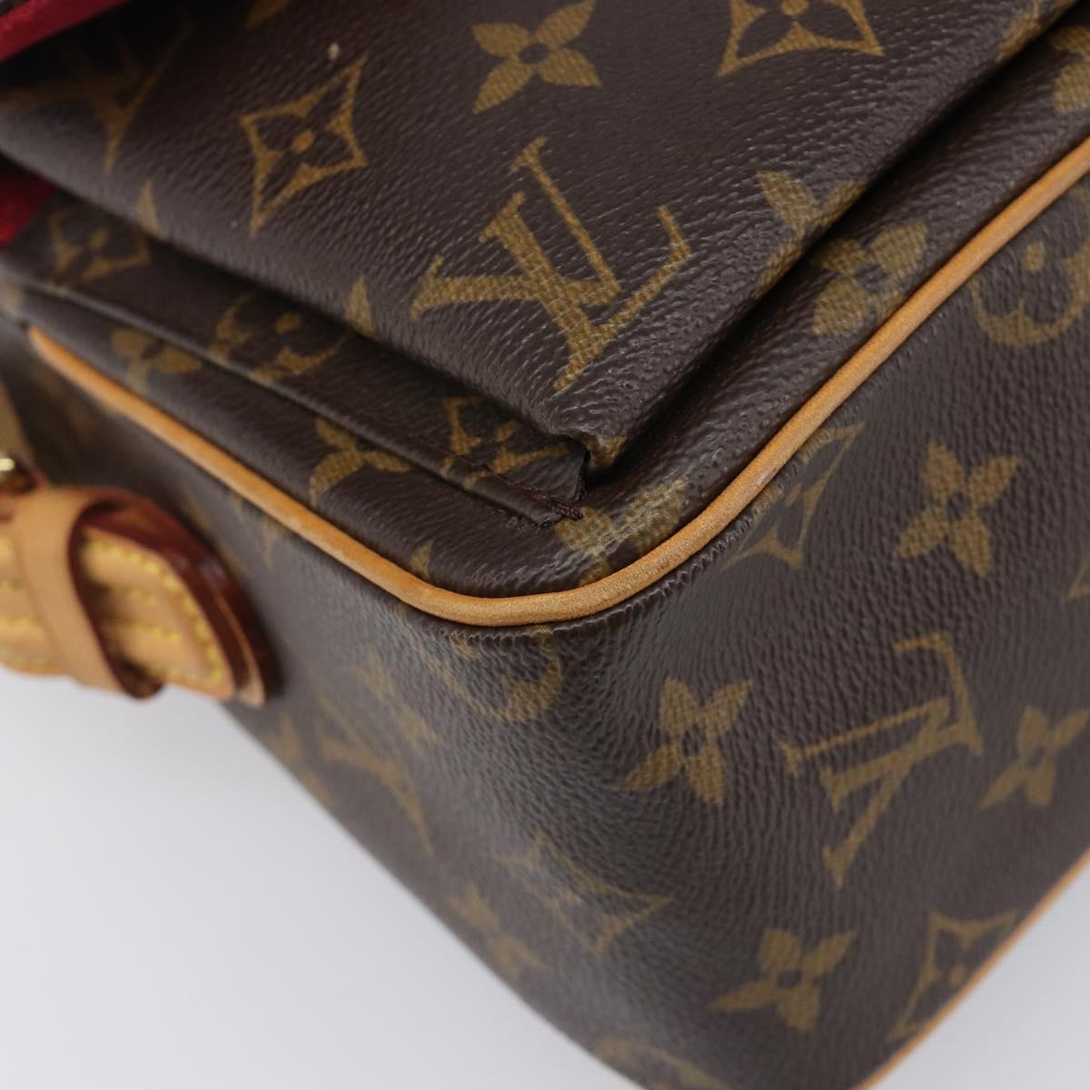 LOUIS VUITTON Monogram Viva Cite MM Shoulder Bag M51164 LV Auth 200839V