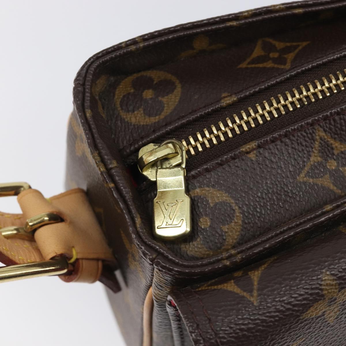 LOUIS VUITTON Monogram Viva Cite MM Shoulder Bag M51164 LV Auth 200839V