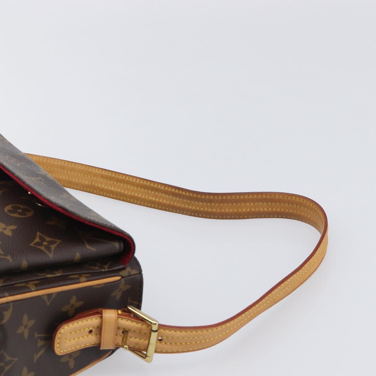 LOUIS VUITTON Monogram Viva Cite MM Shoulder Bag M51164 LV Auth 200839V
