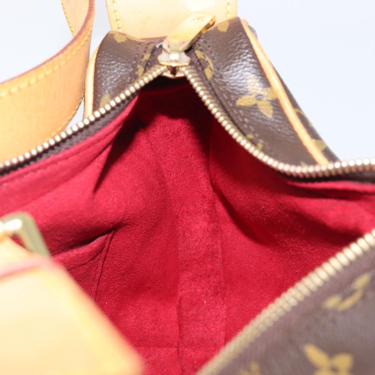 LOUIS VUITTON Monogram Croissant MM Shoulder Bag M51512 LV Auth 200848V