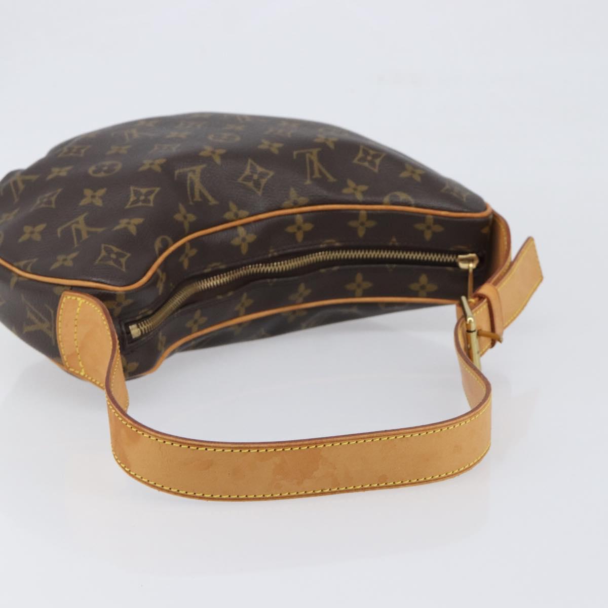 LOUIS VUITTON Monogram Croissant MM Shoulder Bag M51512 LV Auth 200848V