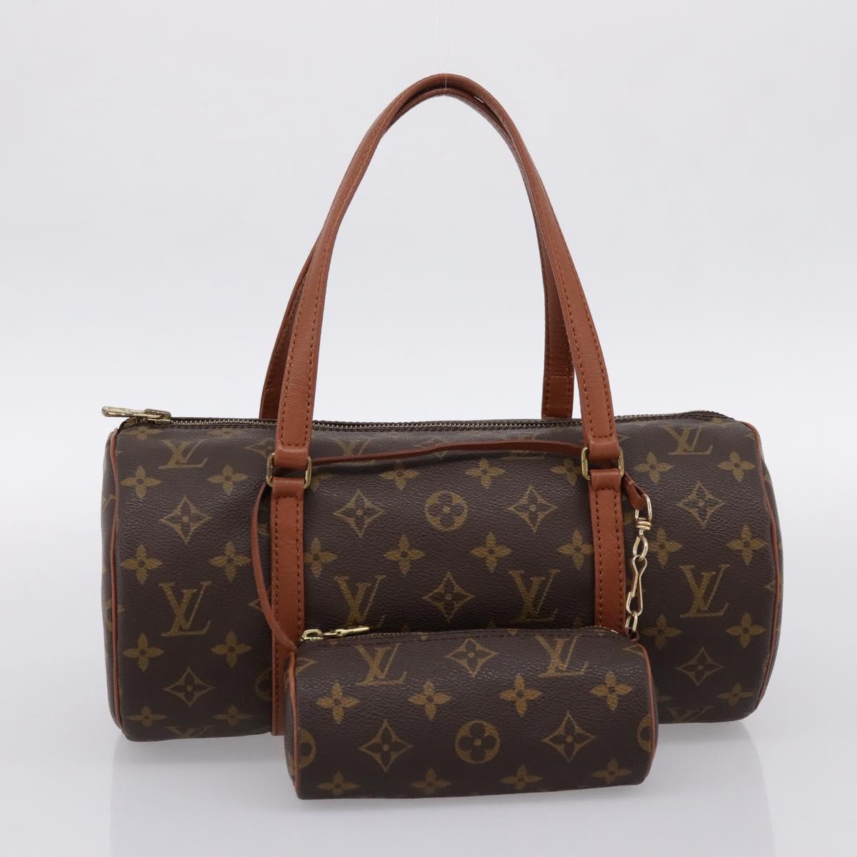 LOUIS VUITTON Monogram Papillon 30 Hand Bag Vintage M51365 LV Auth 200850V