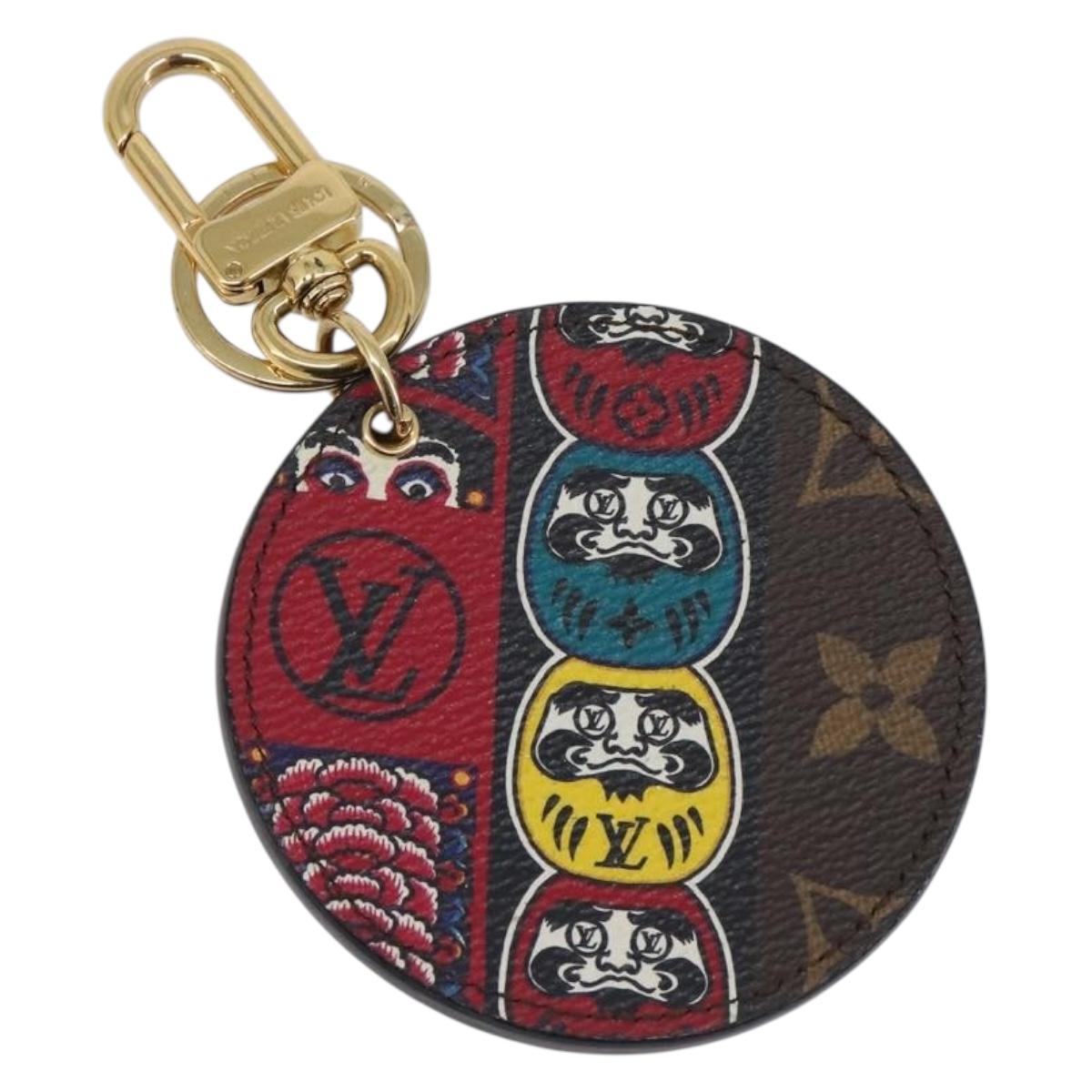 LOUIS VUITTON Yamamoto Hirosai Porte Cles Illustre Bag Charm MP1958 Auth 200859V