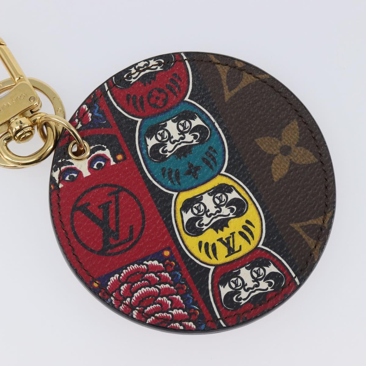 LOUIS VUITTON Yamamoto Hirosai Porte Cles Illustre Bag Charm MP1958 Auth 200859V