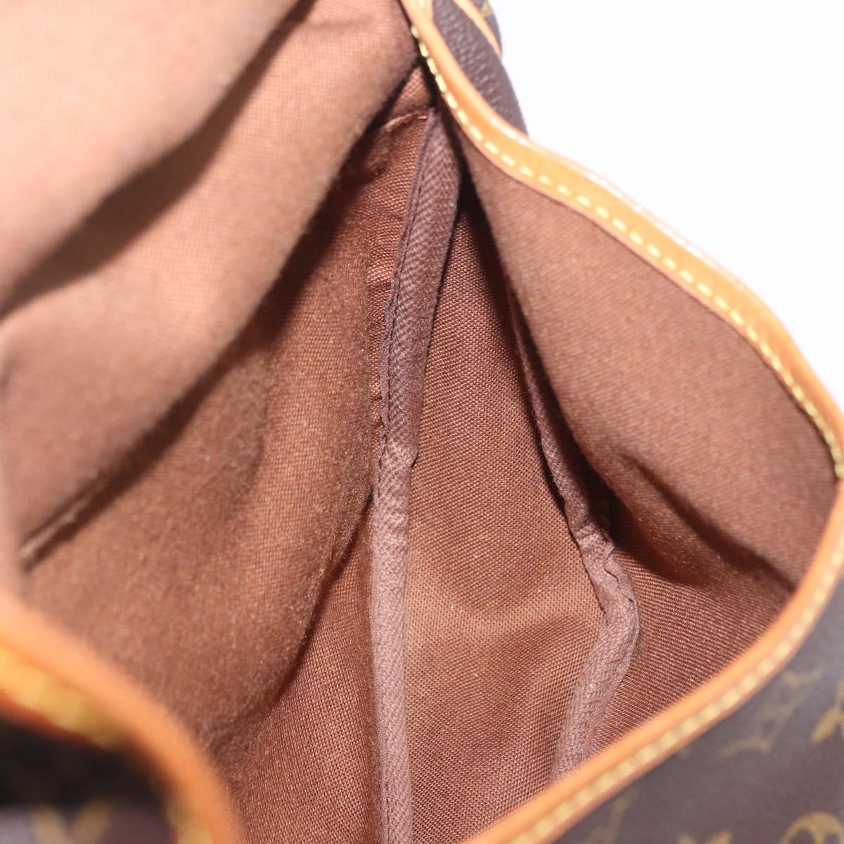 LOUIS VUITTON Monogram Saumur 30 Shoulder Bag M42256 LV Auth 200894V