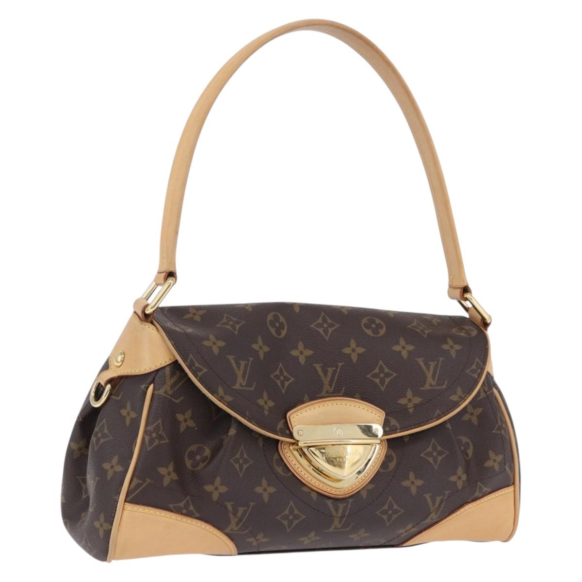 LOUIS VUITTON Monogram Beverly MM Shoulder Bag M40121 LV Auth 200905SAV