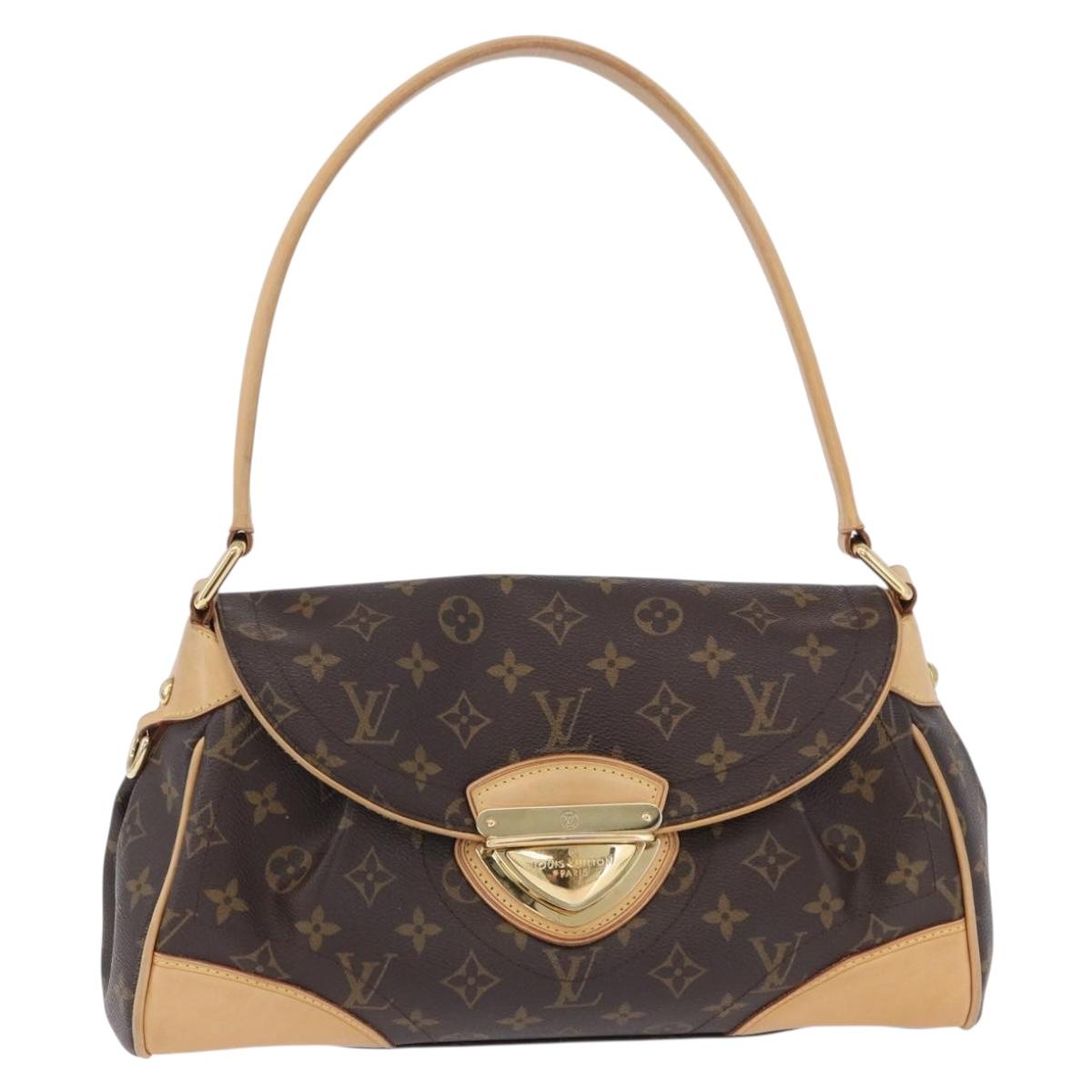 LOUIS VUITTON Monogram Beverly MM Shoulder Bag M40121 LV Auth 200905SAV
