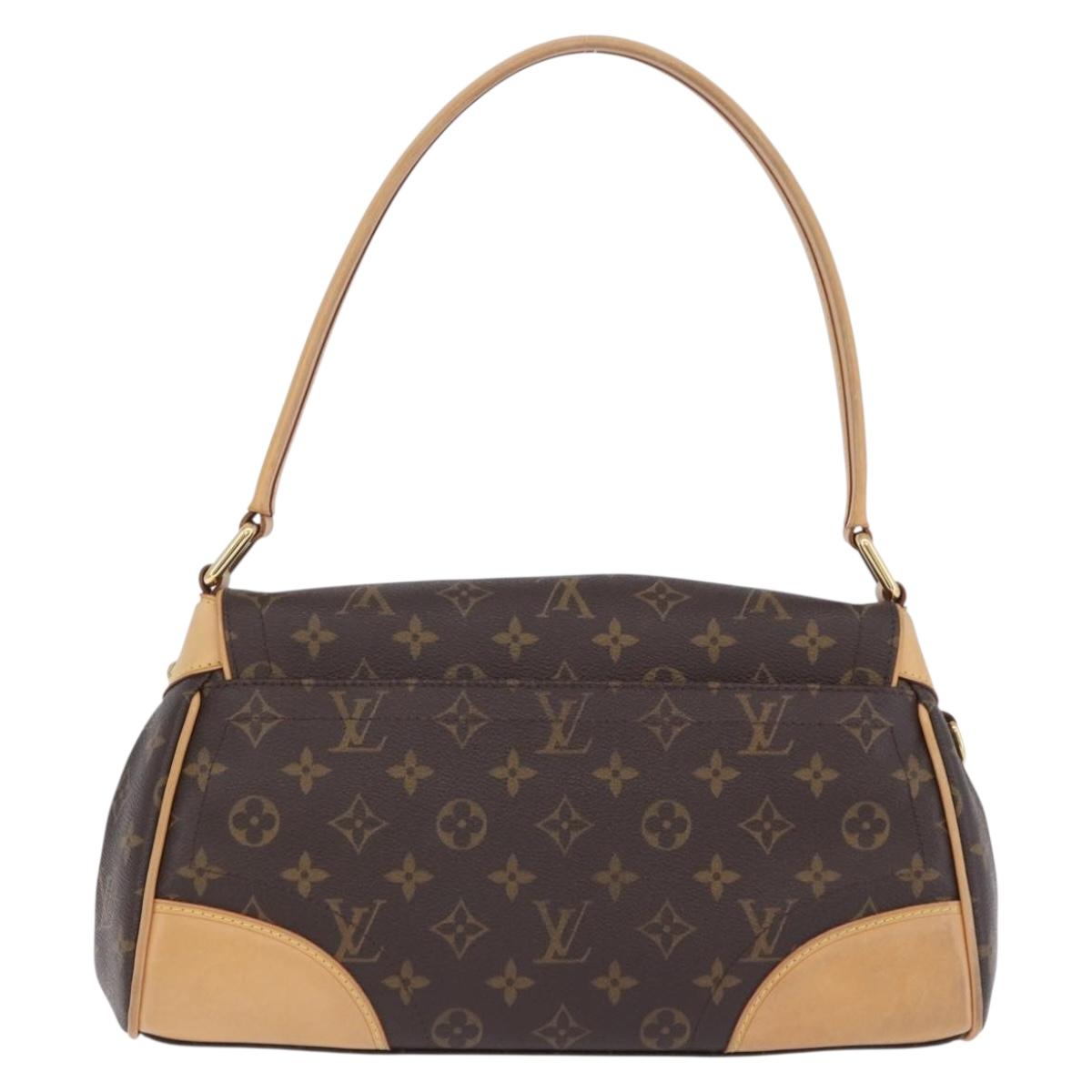 LOUIS VUITTON Monogram Beverly MM Shoulder Bag M40121 LV Auth 200905SAV
