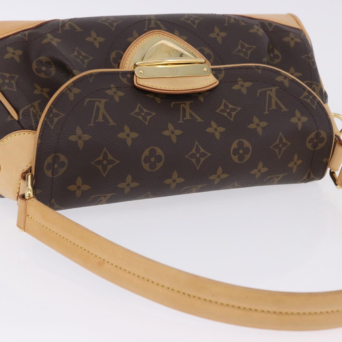 LOUIS VUITTON Monogram Beverly MM Shoulder Bag M40121 LV Auth 200905SAV