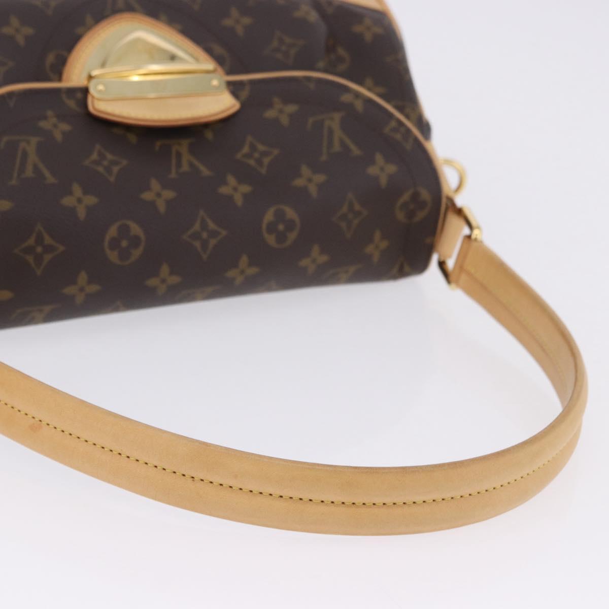 LOUIS VUITTON Monogram Beverly MM Shoulder Bag M40121 LV Auth 200905SAV