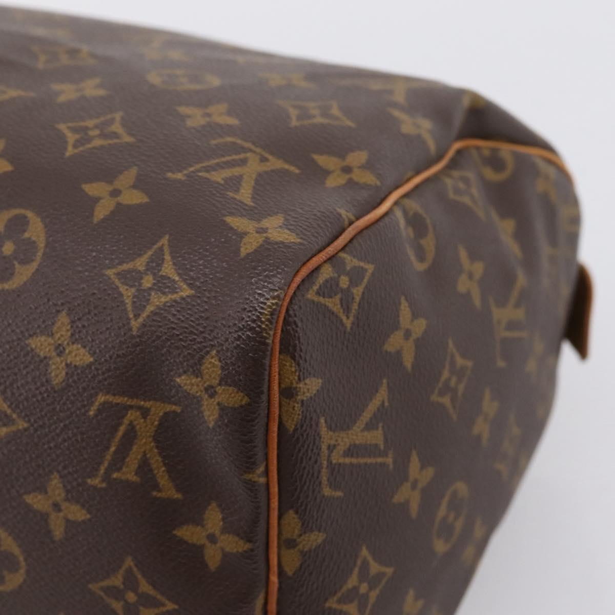 LOUIS VUITTON Monogram Speedy 30 Hand Bag M41526 LV Auth 200911A