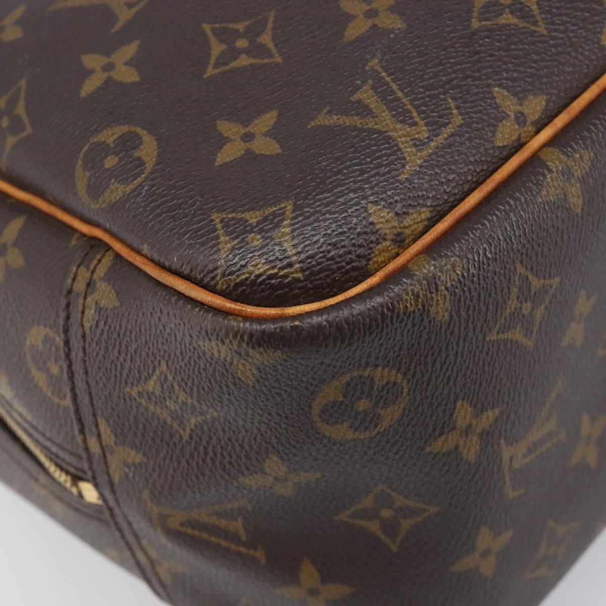 LOUIS VUITTON Monogram Deauville Hand Bag M47270 LV Auth 200912