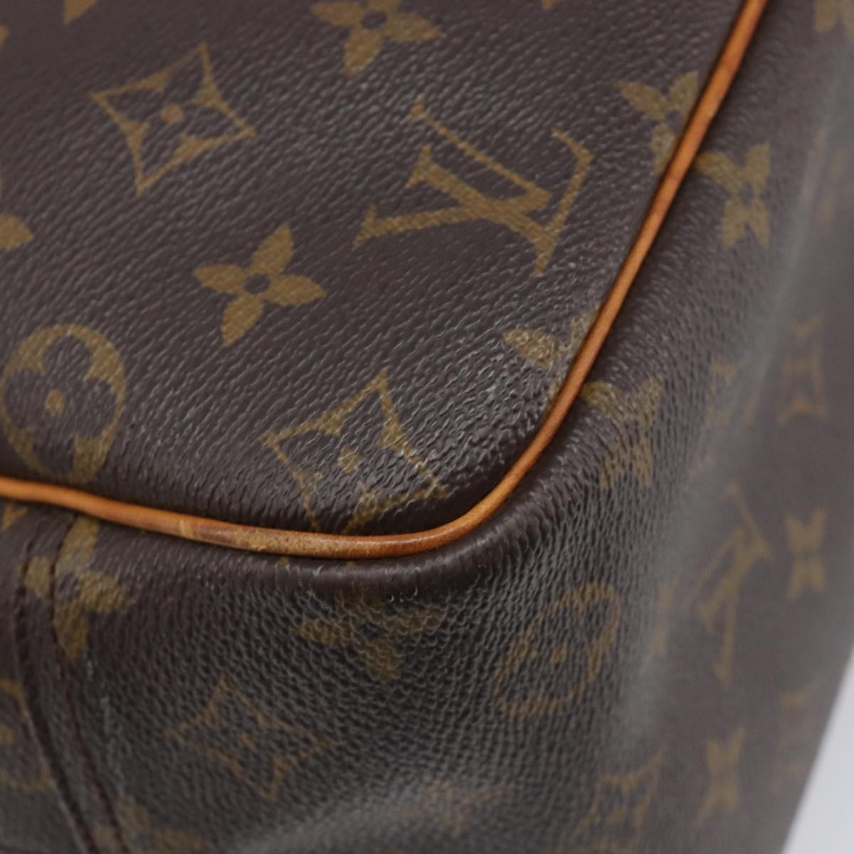 LOUIS VUITTON Monogram Deauville Hand Bag M47270 LV Auth 200912