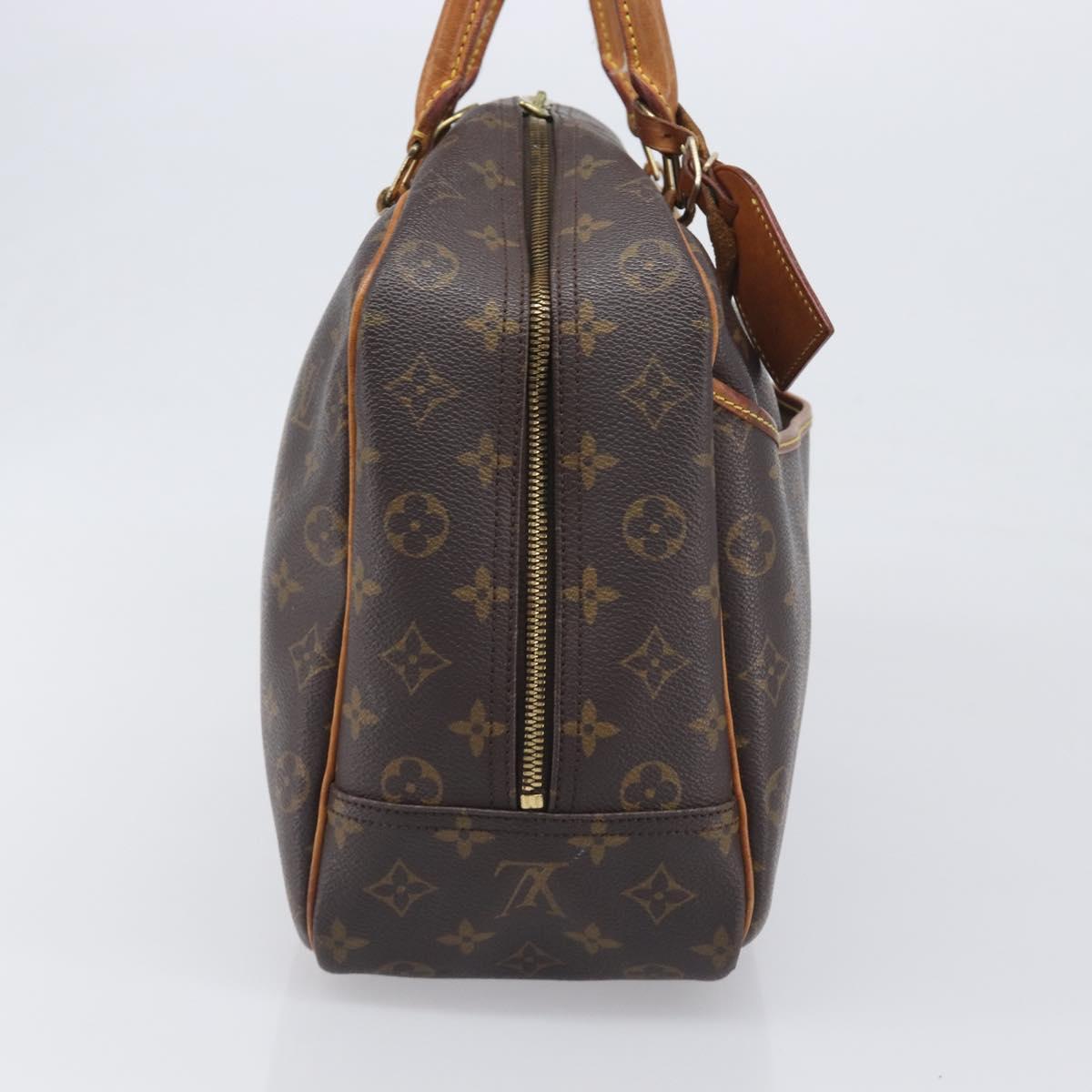 LOUIS VUITTON Monogram Deauville Hand Bag M47270 LV Auth 200912