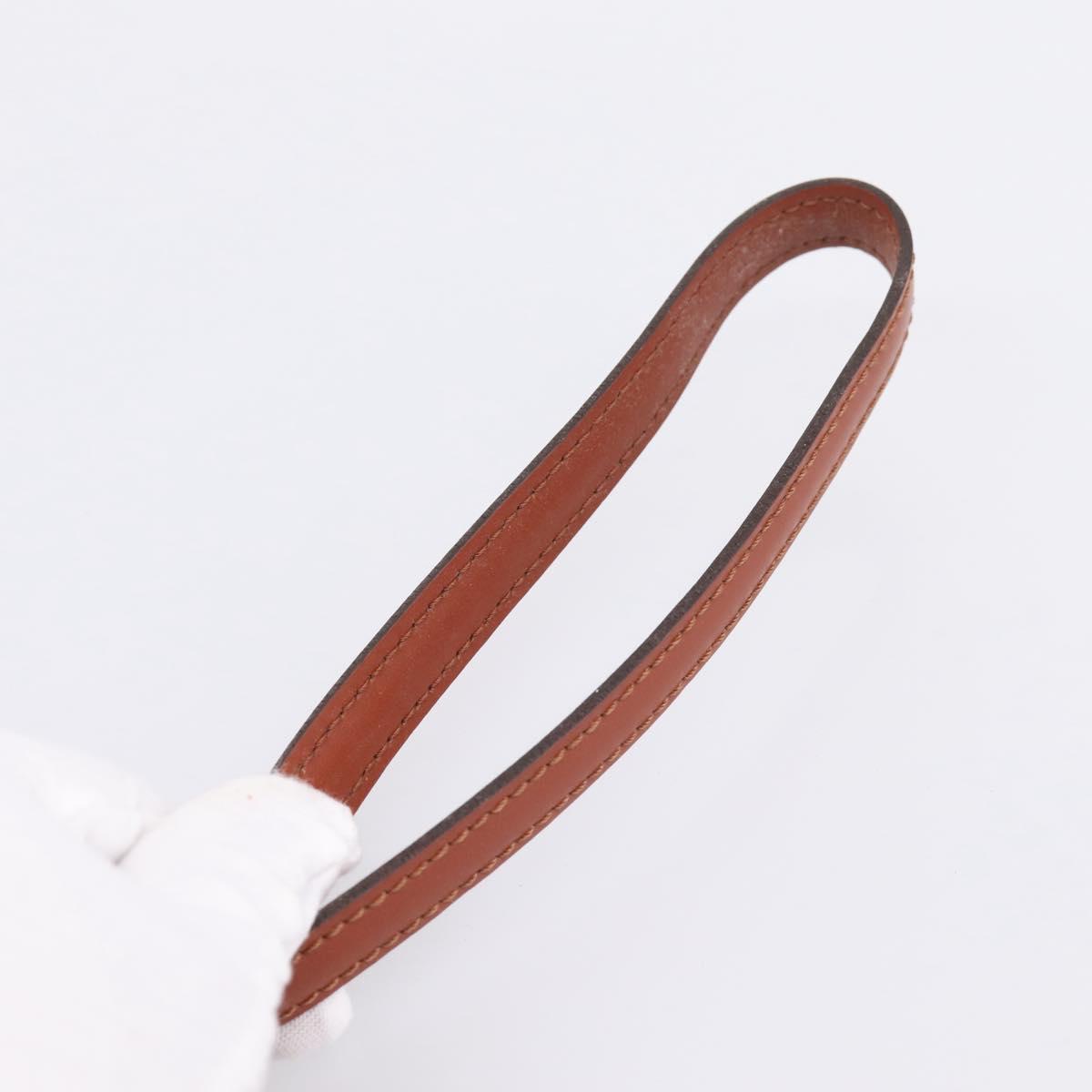 LOUIS VUITTON Epi Serie Dragonne Hand Bag Brown M52618 LV Auth 200913