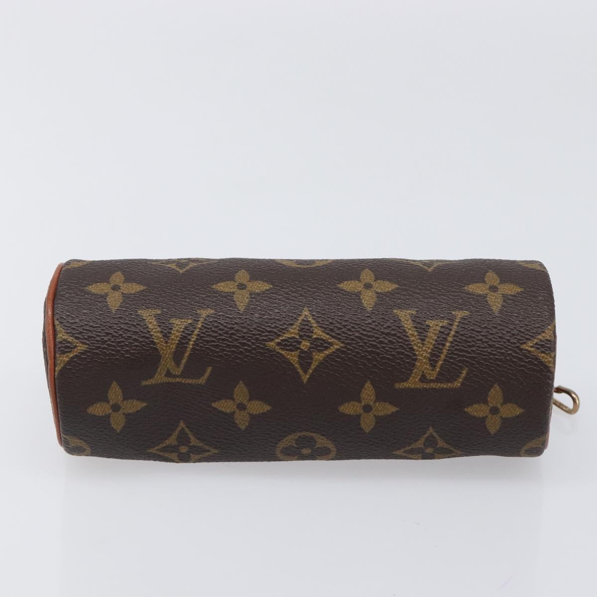 LOUIS VUITTON Monogram Papillon Pouch LV Auth 200931A