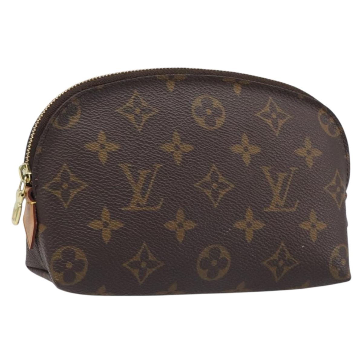 LOUIS VUITTON Monogram Pochette Cosmetic PM Pouch M43998 LV Auth 200932