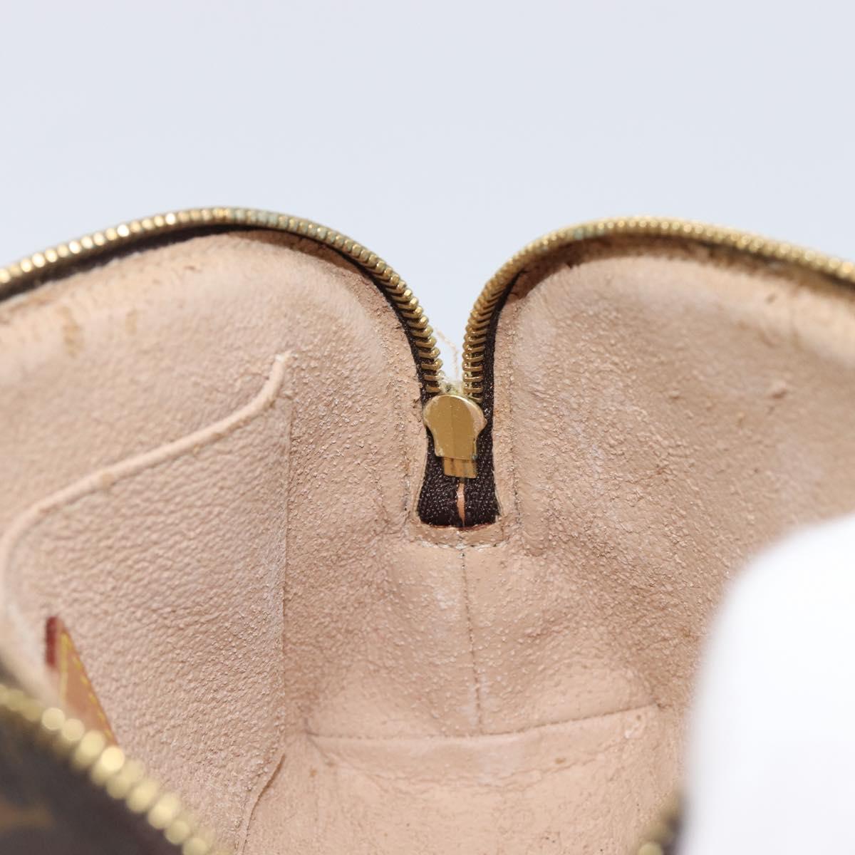 LOUIS VUITTON Monogram Pochette Cosmetic PM Pouch M43998 LV Auth 200932