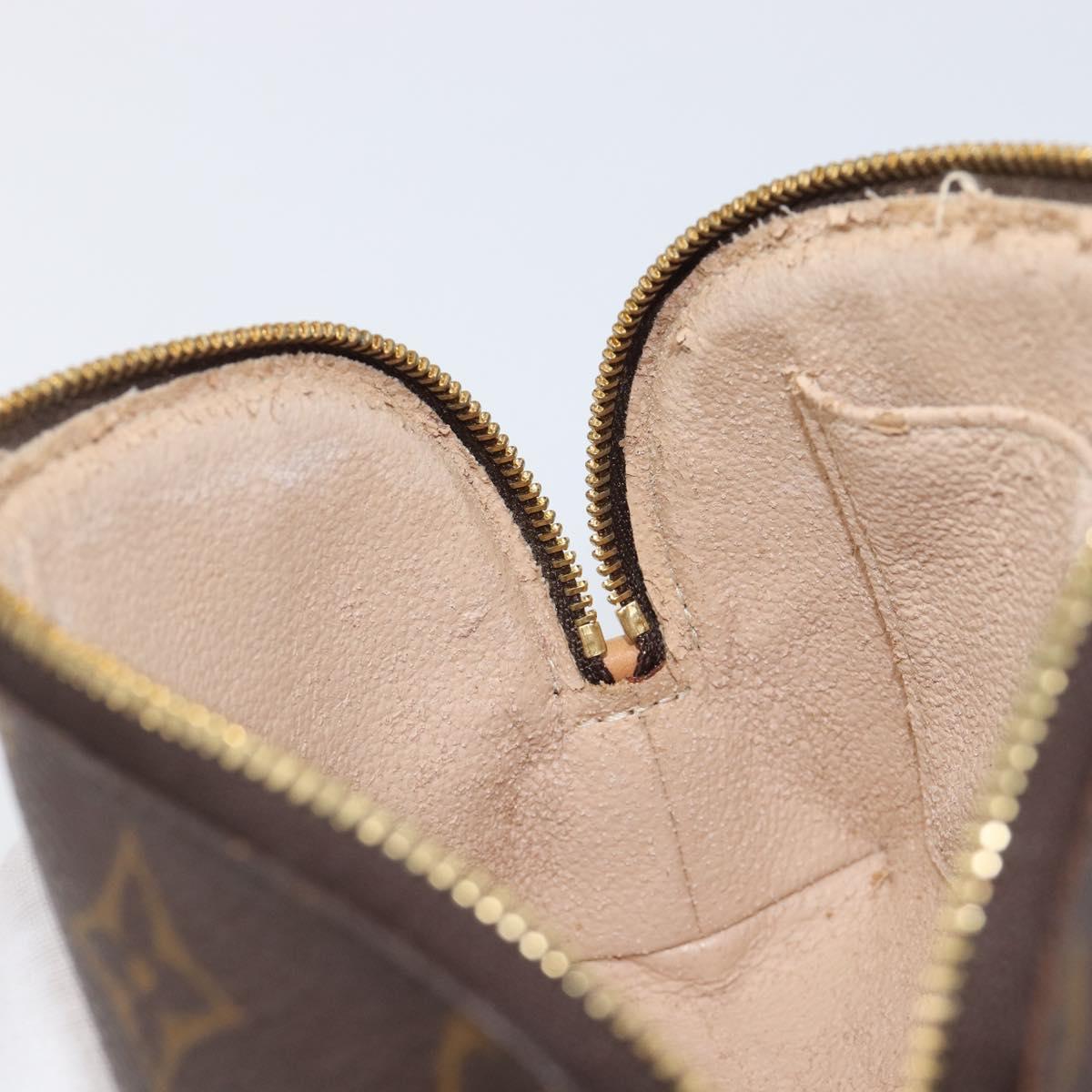 LOUIS VUITTON Monogram Pochette Cosmetic PM Pouch M43998 LV Auth 200932
