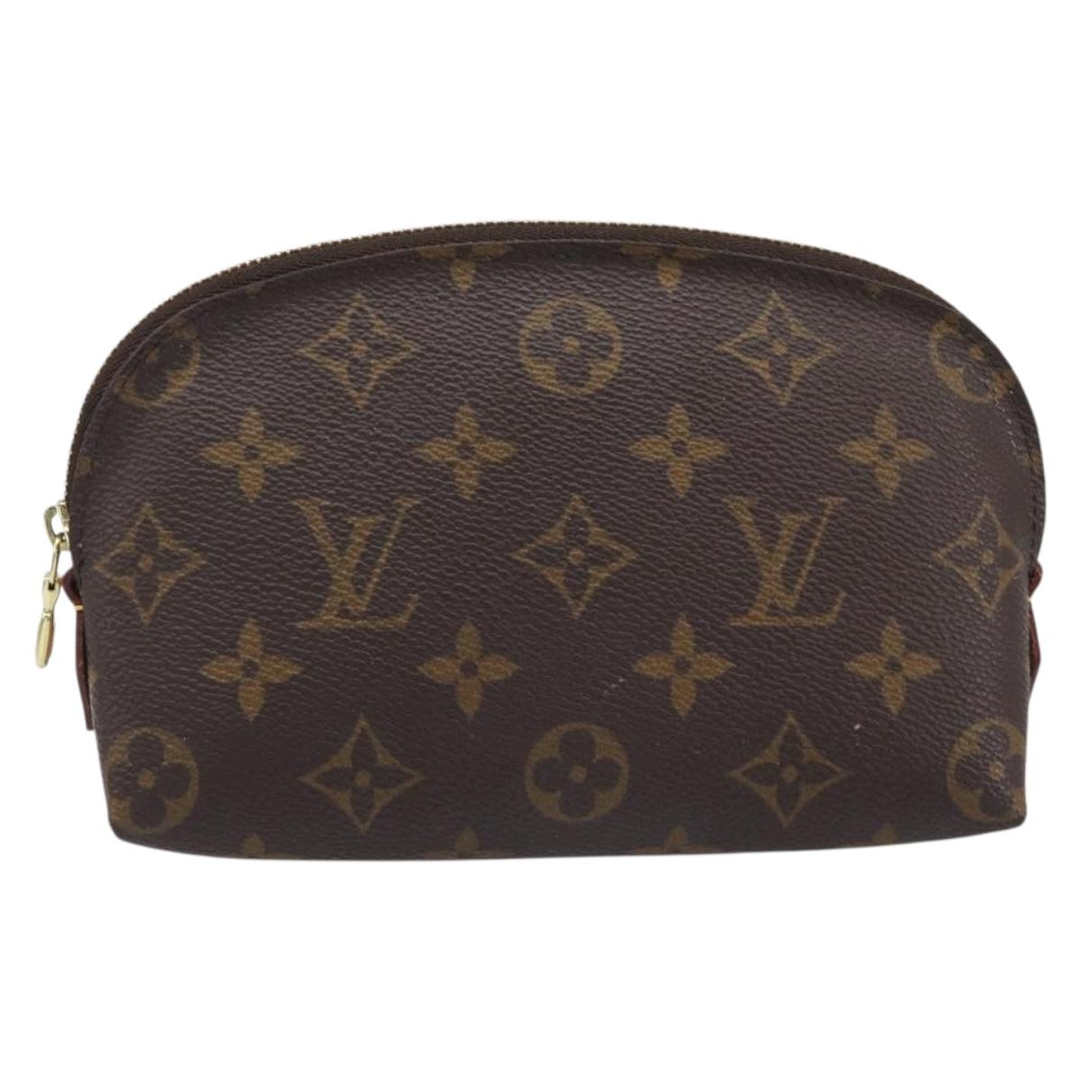 LOUIS VUITTON Monogram Pochette Cosmetic PM Pouch M43998 LV Auth 200932