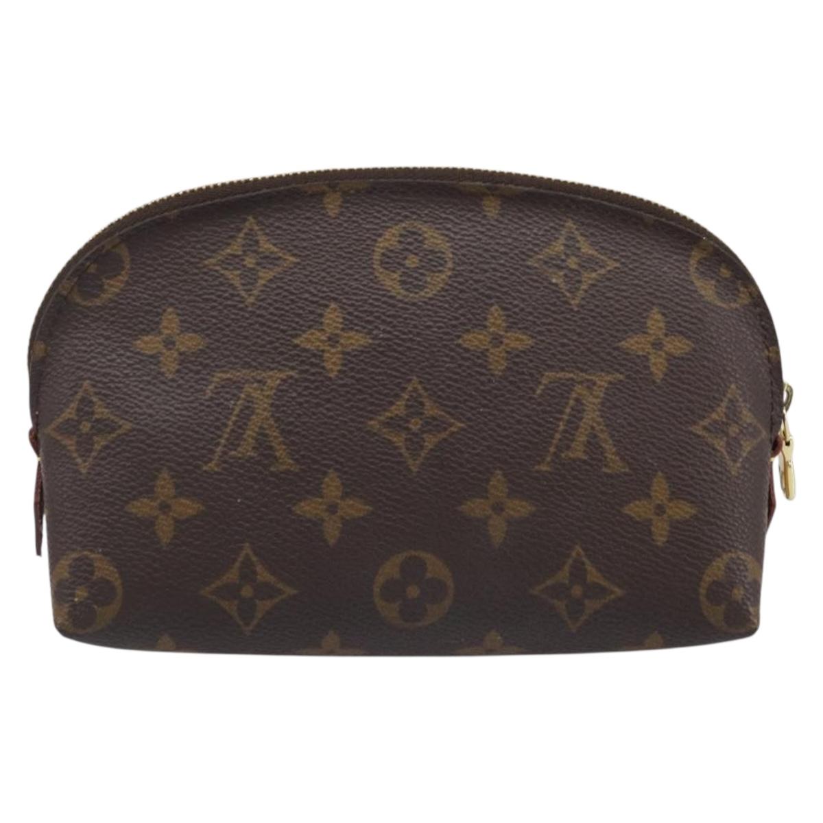 LOUIS VUITTON Monogram Pochette Cosmetic PM Pouch M43998 LV Auth 200932