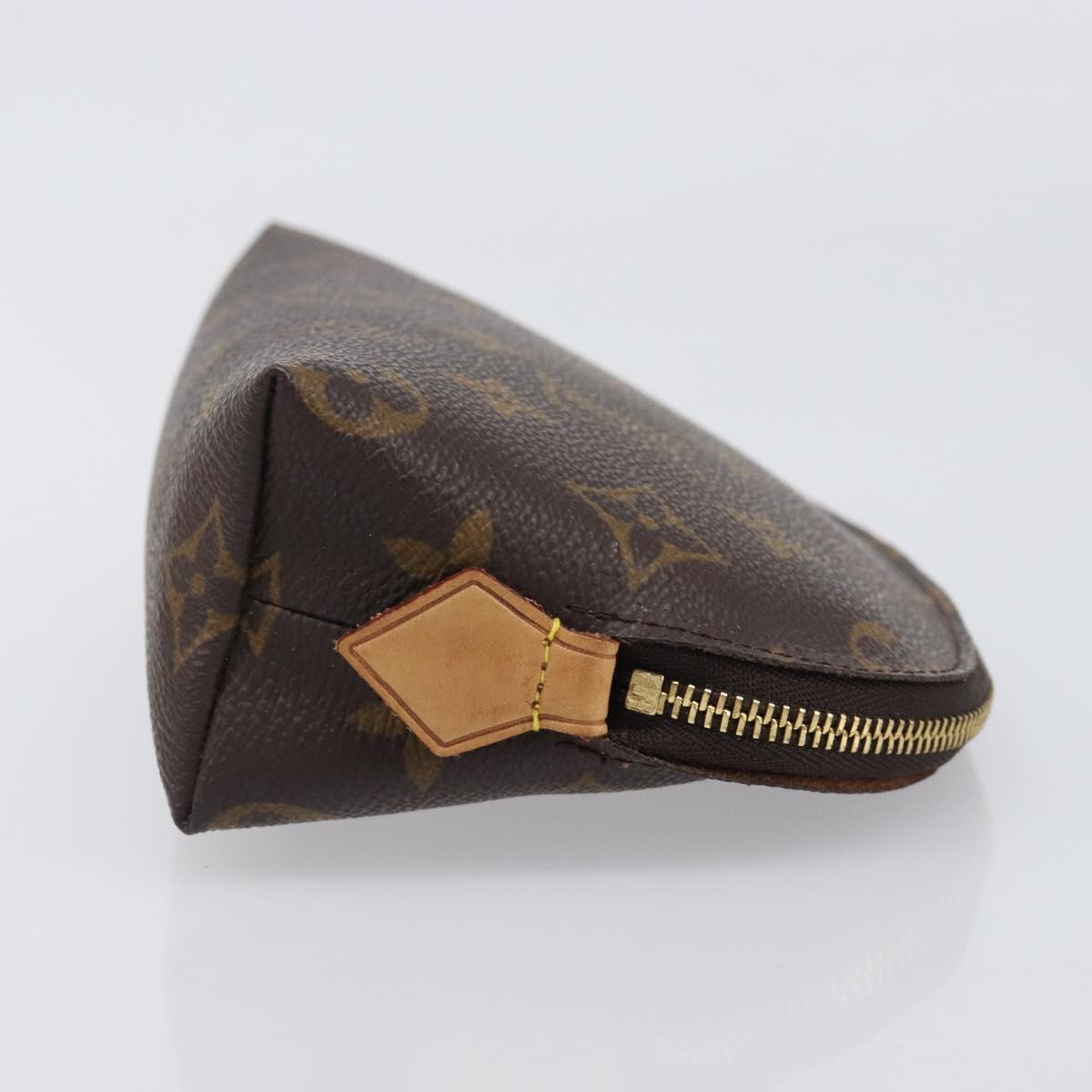 LOUIS VUITTON Monogram Pochette Cosmetic PM Pouch M43998 LV Auth 200932