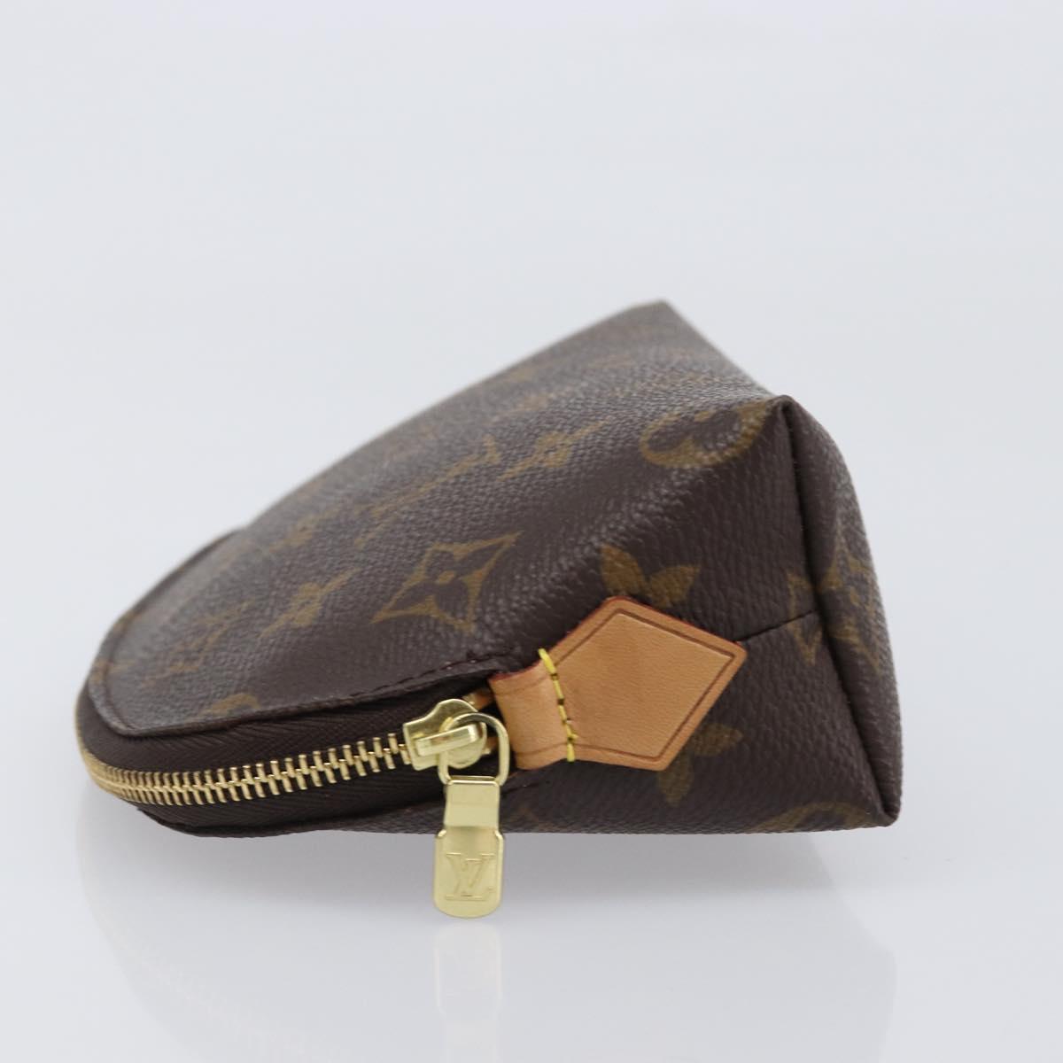 LOUIS VUITTON Monogram Pochette Cosmetic PM Pouch M43998 LV Auth 200932