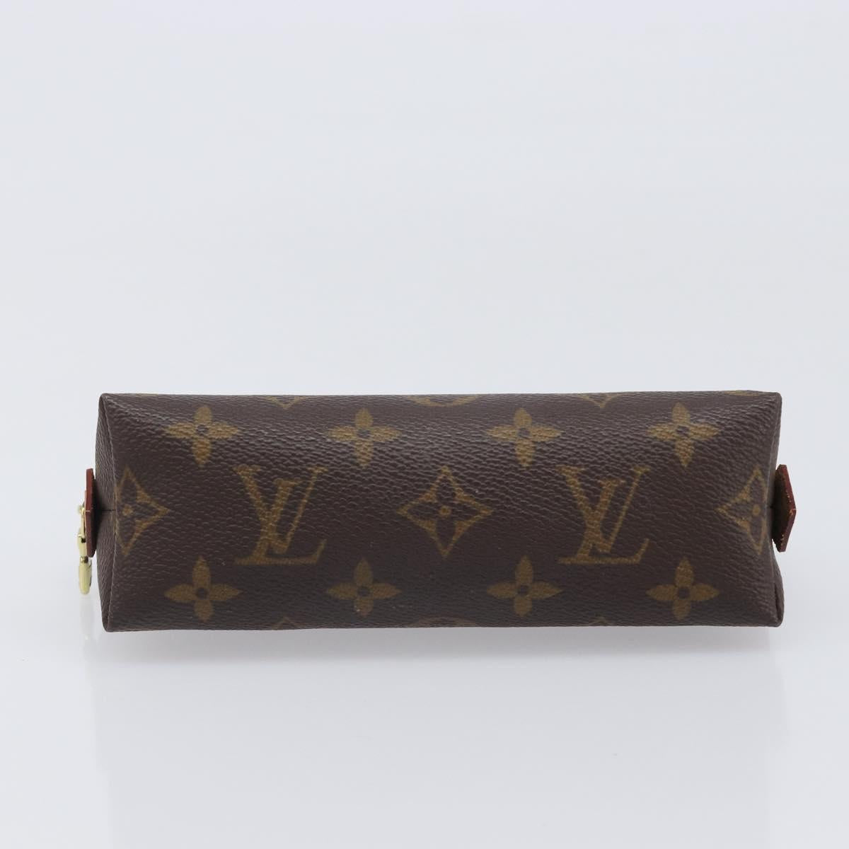 LOUIS VUITTON Monogram Pochette Cosmetic PM Pouch M43998 LV Auth 200932