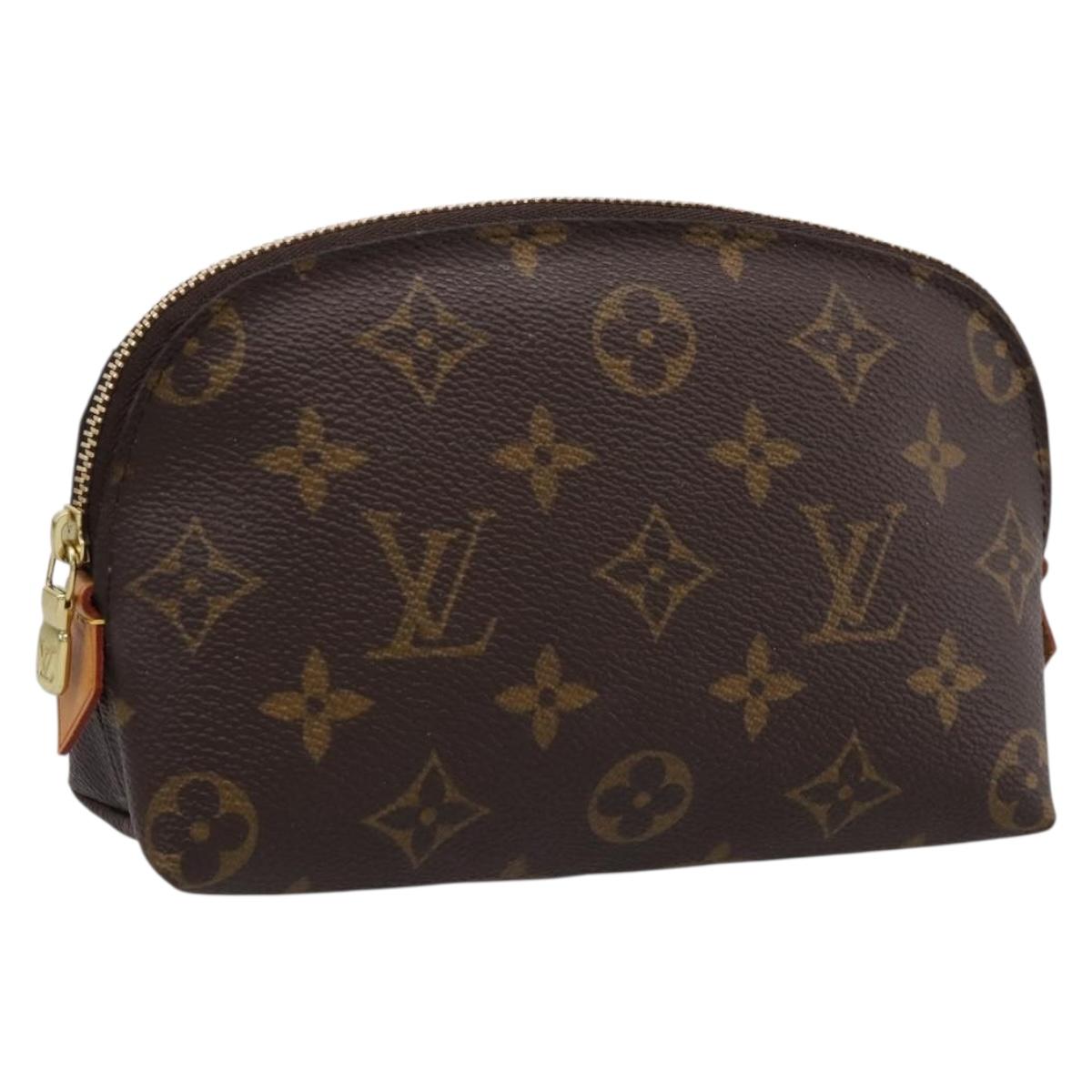 LOUIS VUITTON Monogram Pochette Cosmetic PM Pouch M43998 LV Auth 200937