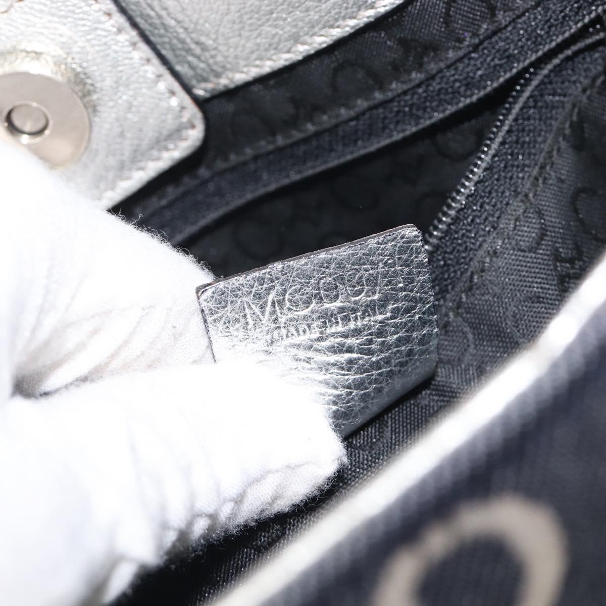 CELINE C Macadam Canvas Hand Bag Navy Auth 200940A