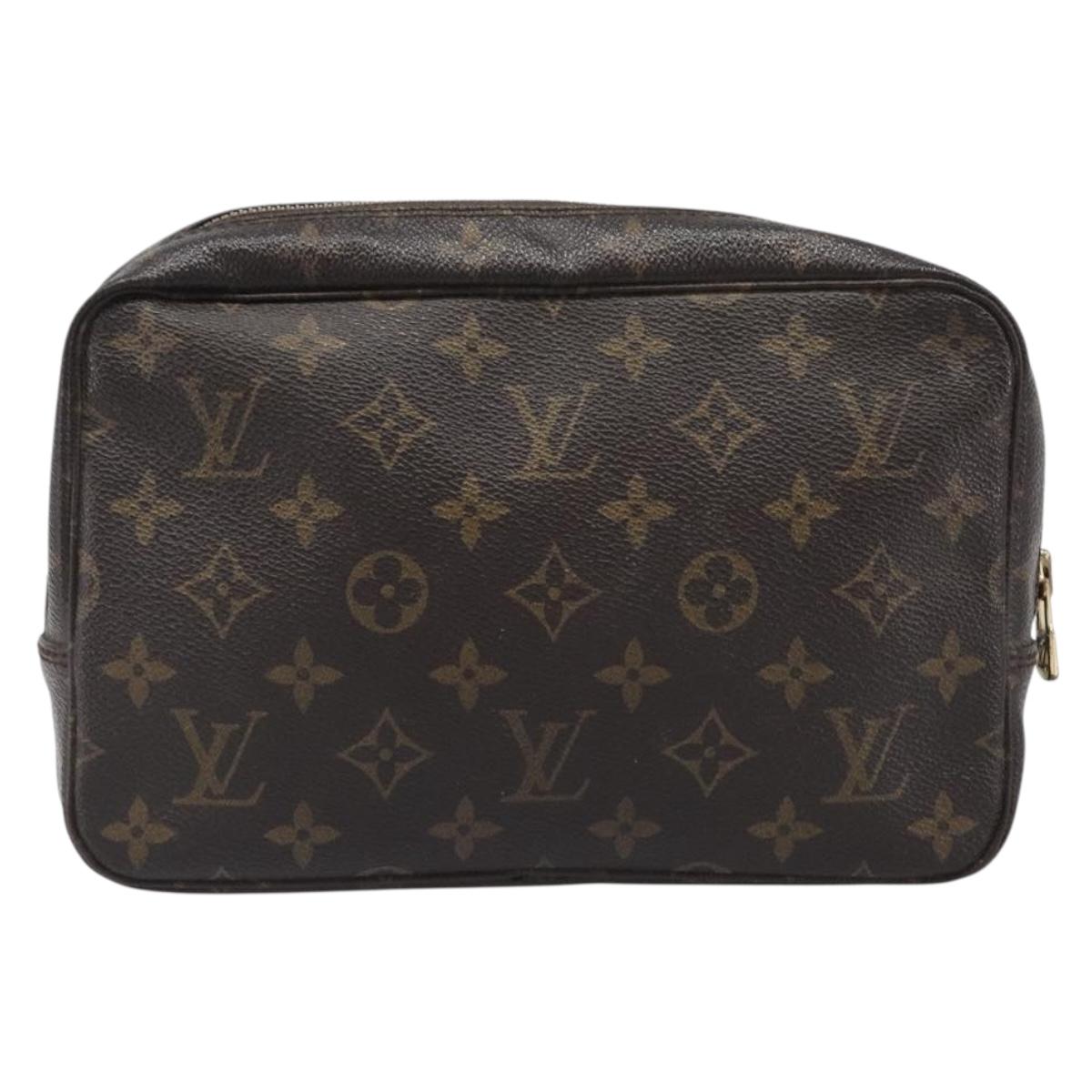 LOUIS VUITTON Monogram Trousse Toilette 23 Clutch Bag M47524 LV Auth 200942