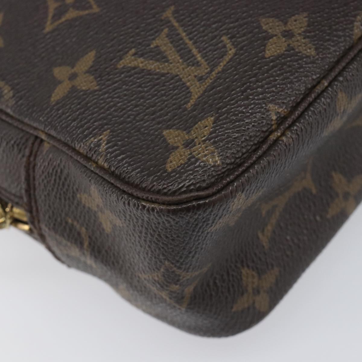 LOUIS VUITTON Monogram Trousse Toilette 23 Clutch Bag M47524 LV Auth 200942
