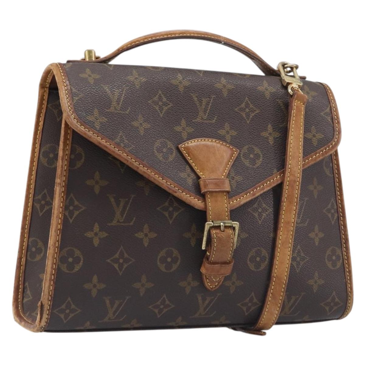 LOUIS VUITTON Monogram Bel Air Hand Bag 2way M51122 LV Auth 200943