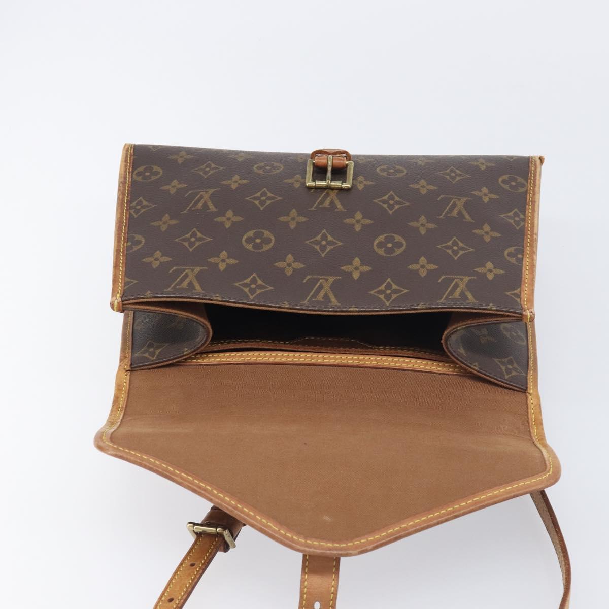 LOUIS VUITTON Monogram Bel Air Hand Bag 2way M51122 LV Auth 200943