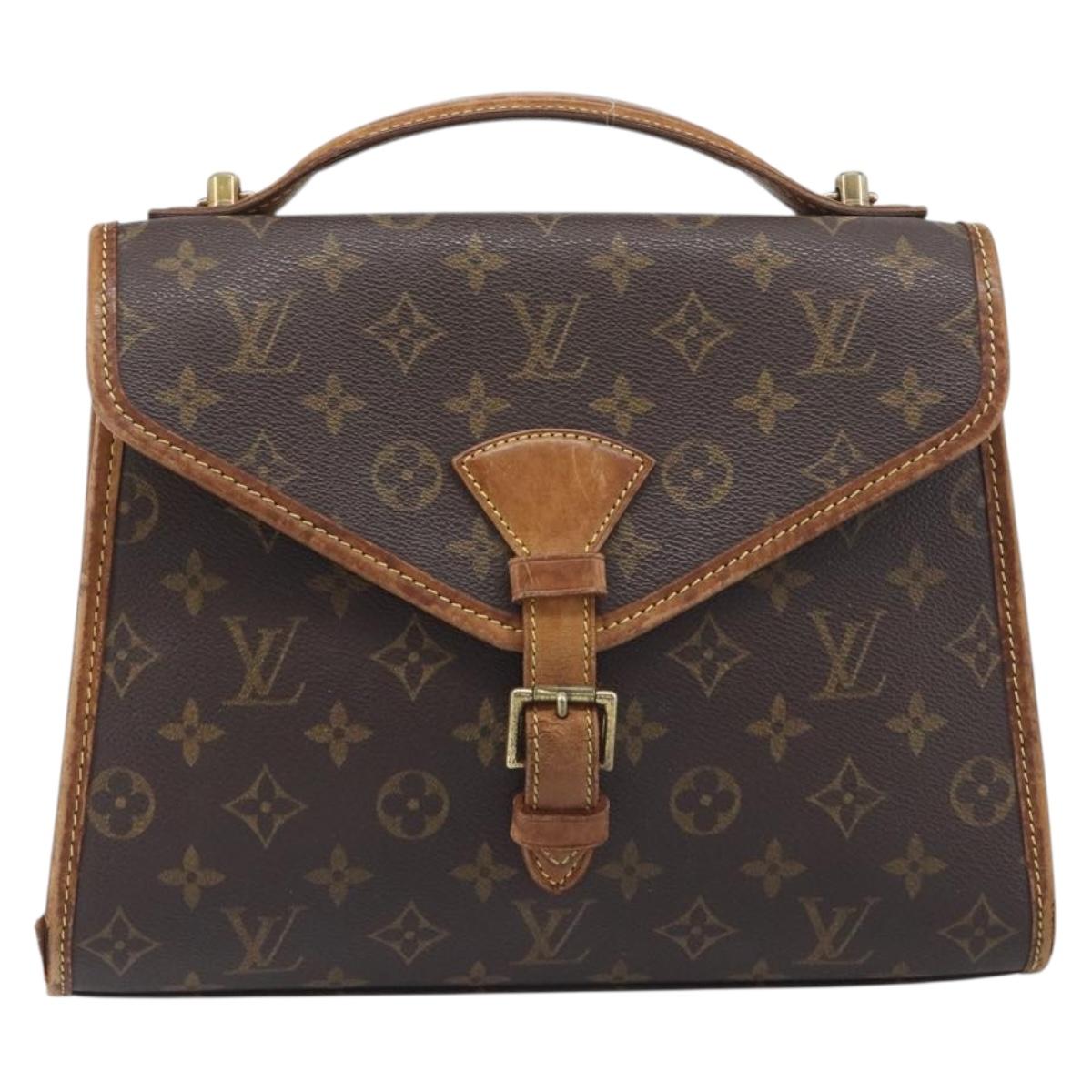 LOUIS VUITTON Monogram Bel Air Hand Bag 2way M51122 LV Auth 200943