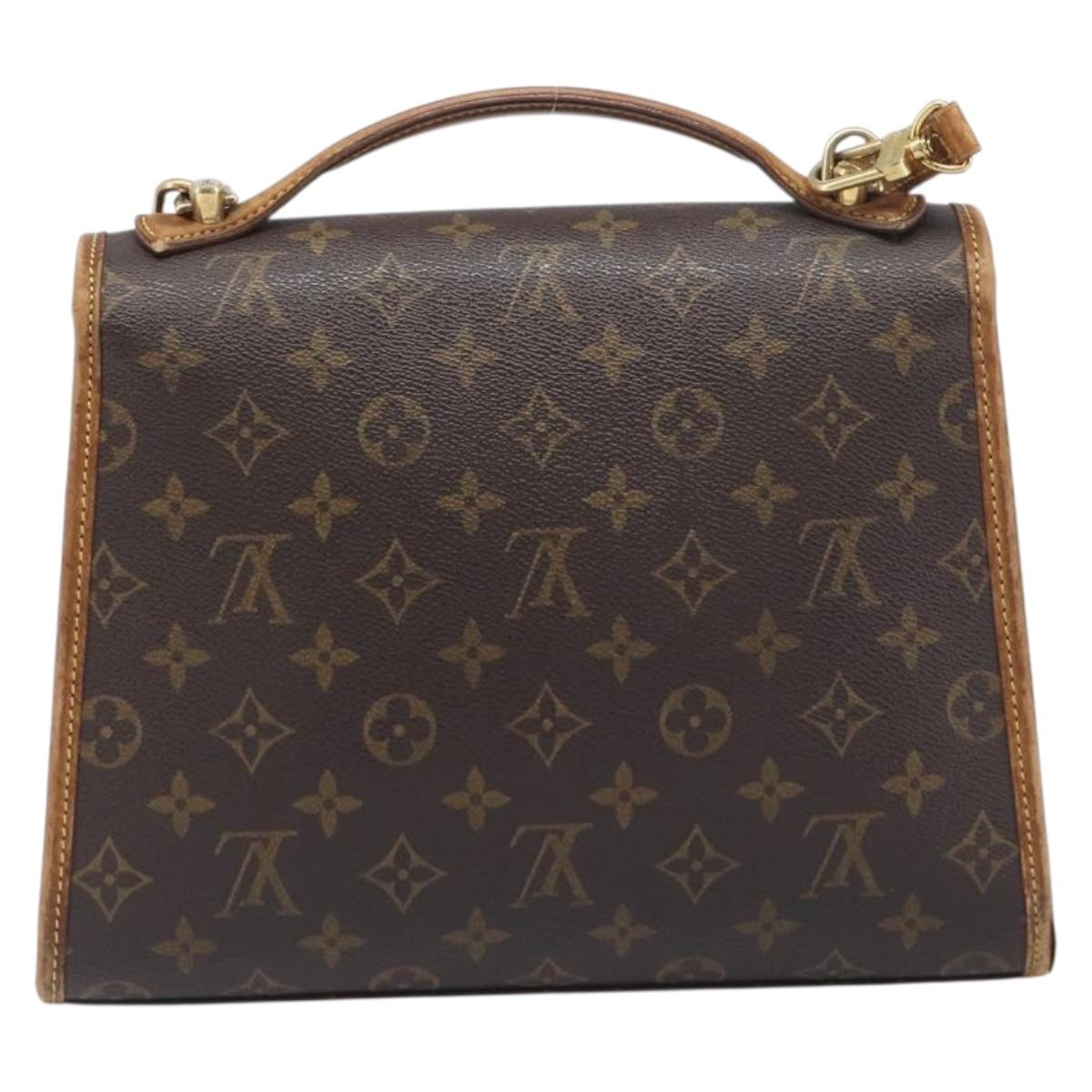 LOUIS VUITTON Monogram Bel Air Hand Bag 2way M51122 LV Auth 200943