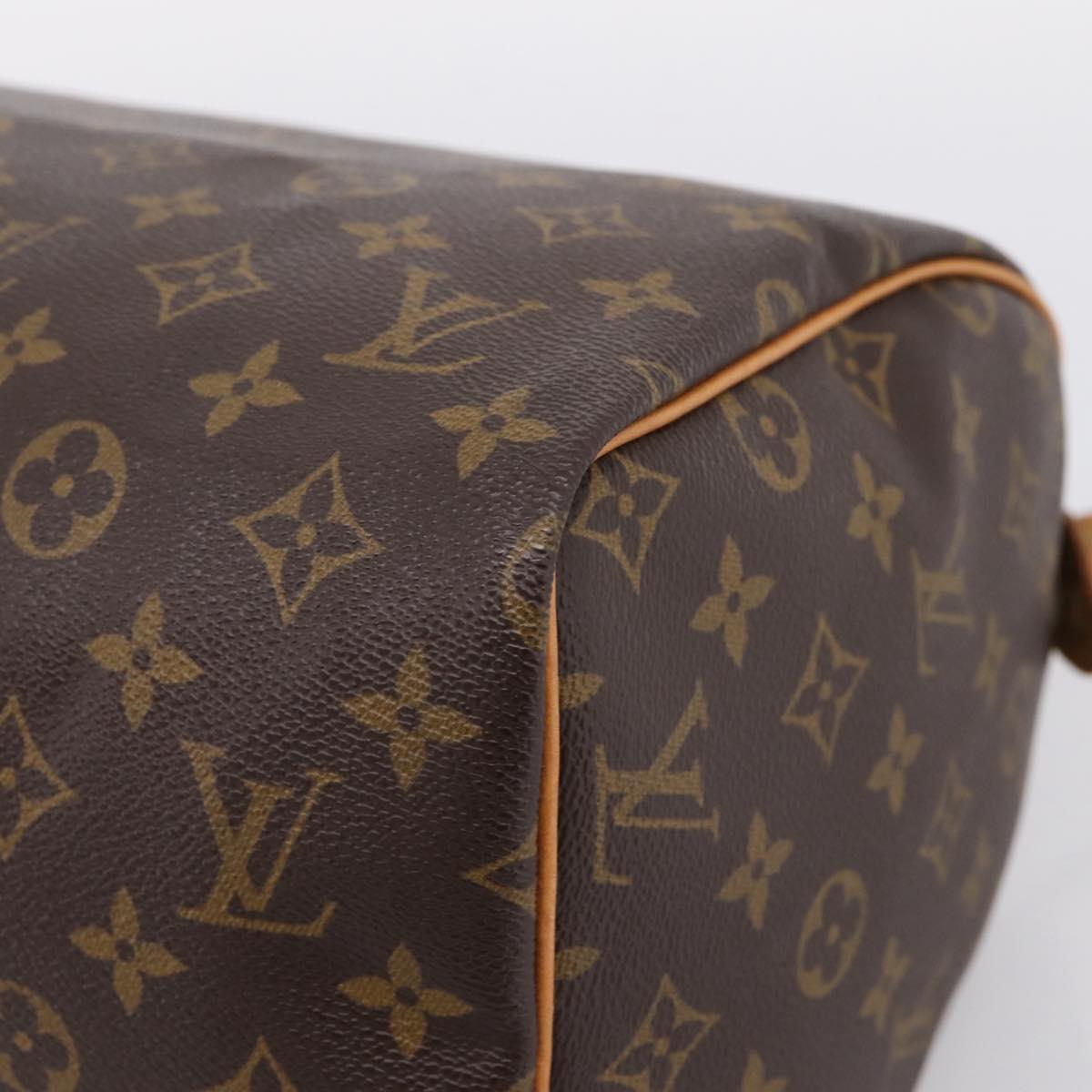 LOUIS VUITTON Monogram Speedy 30 Hand Bag M41526 LV Auth 200954V