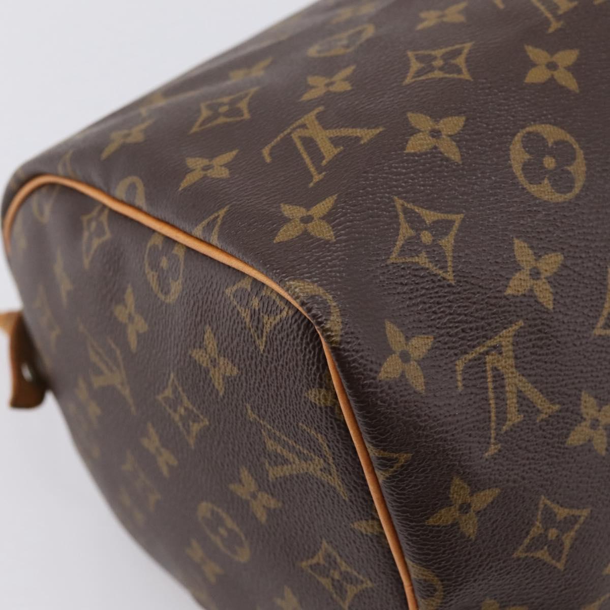 LOUIS VUITTON Monogram Speedy 30 Hand Bag M41526 LV Auth 200954V