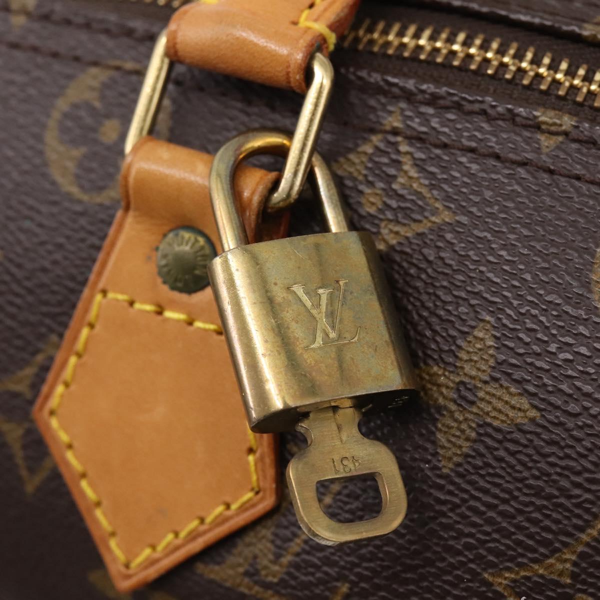 LOUIS VUITTON Monogram Speedy 30 Hand Bag M41526 LV Auth 200954V