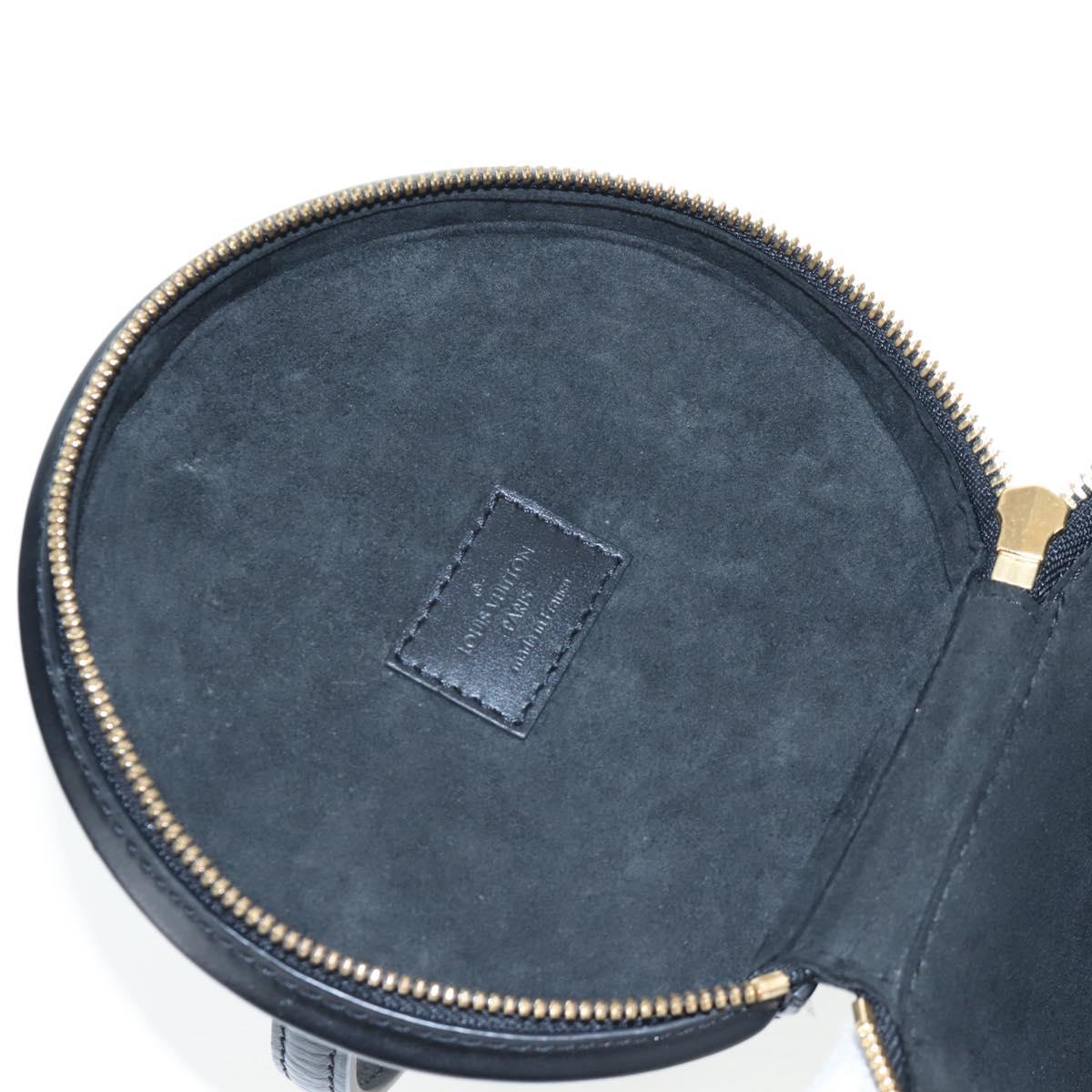 LOUIS VUITTON Monogram Vernis Cannes PM Hand Bag Black M53997 LV Auth 200965SAM