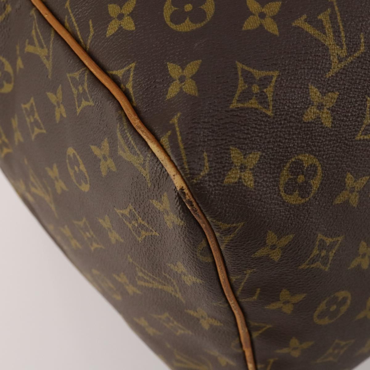 LOUIS VUITTON Monogram Sac Souple 55 Boston Bag M41622 LV Auth 200969
