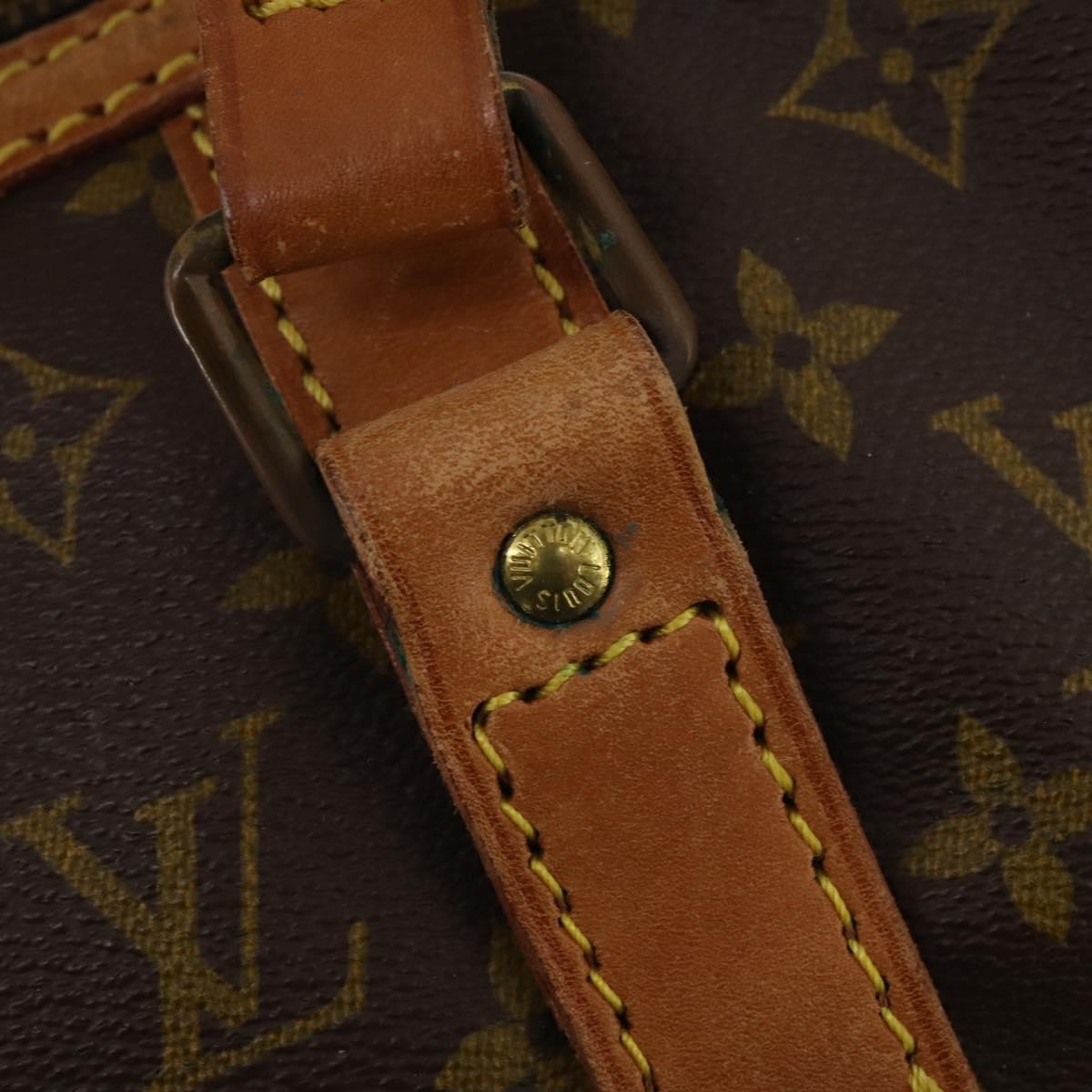 LOUIS VUITTON Monogram Sac Souple 55 Boston Bag M41622 LV Auth 200969